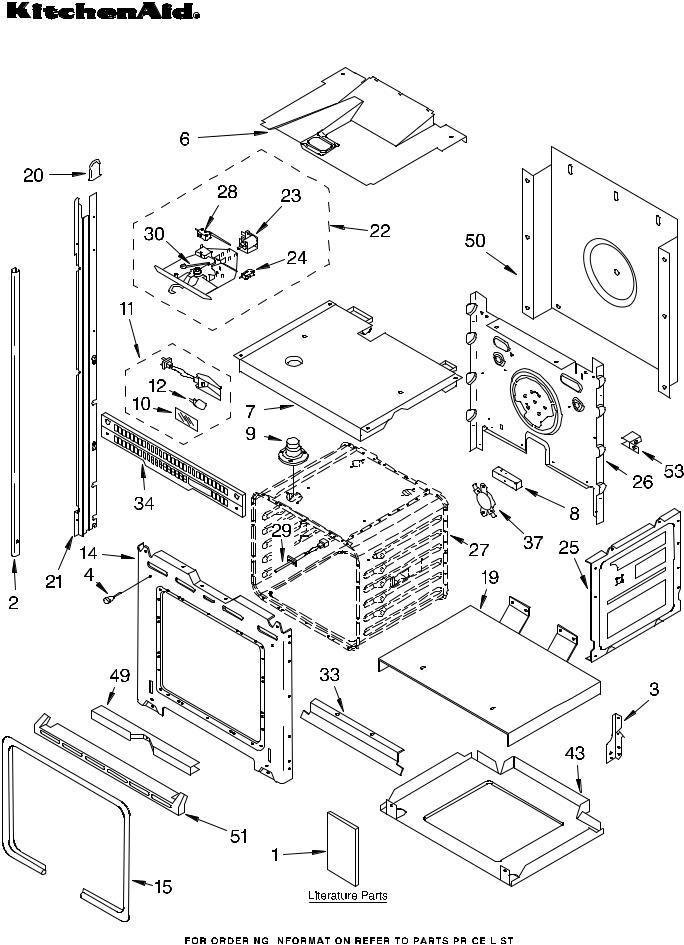 KitchenAid KEBS207DWH11 Parts List