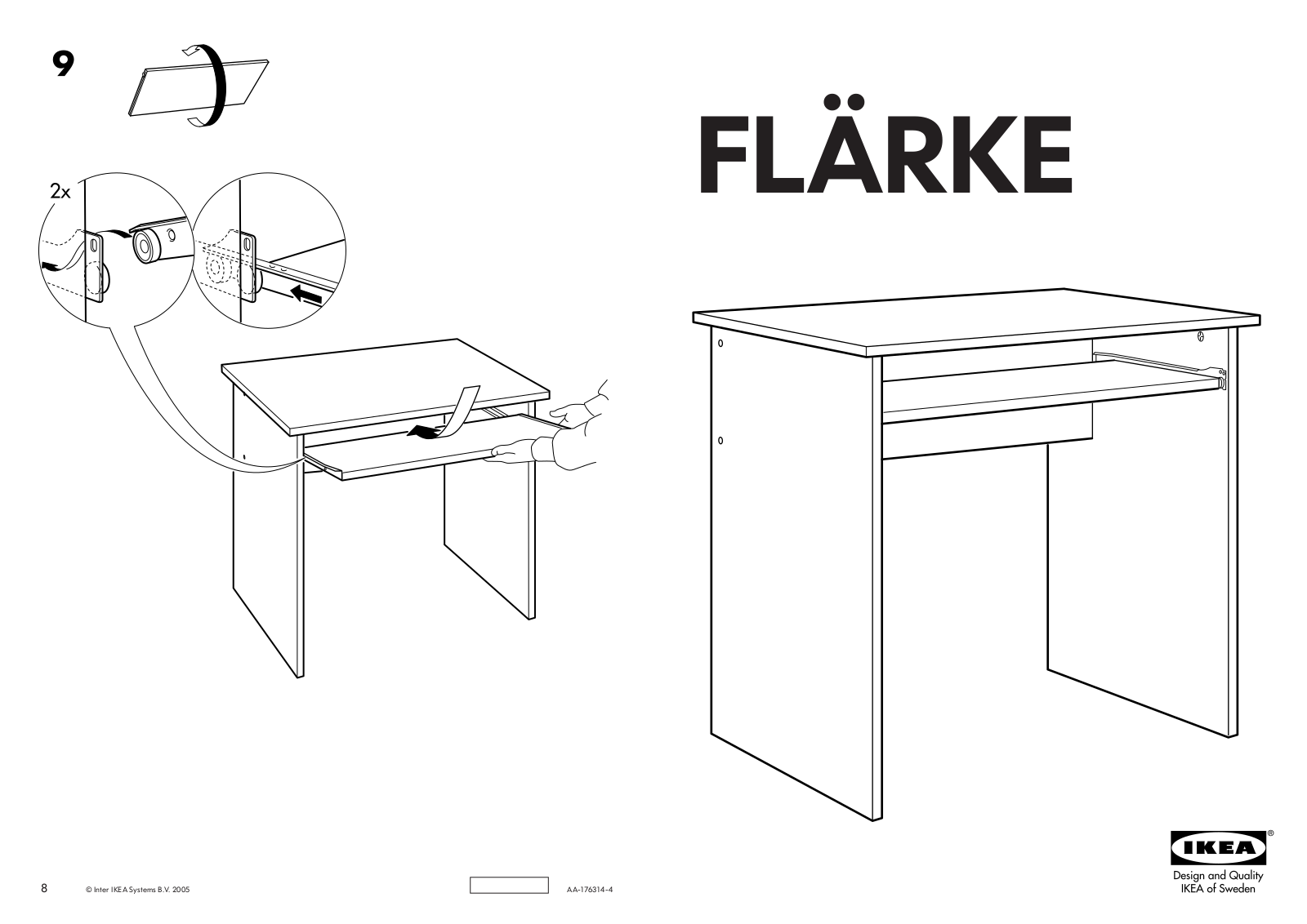 IKEA FLARKE User Manual