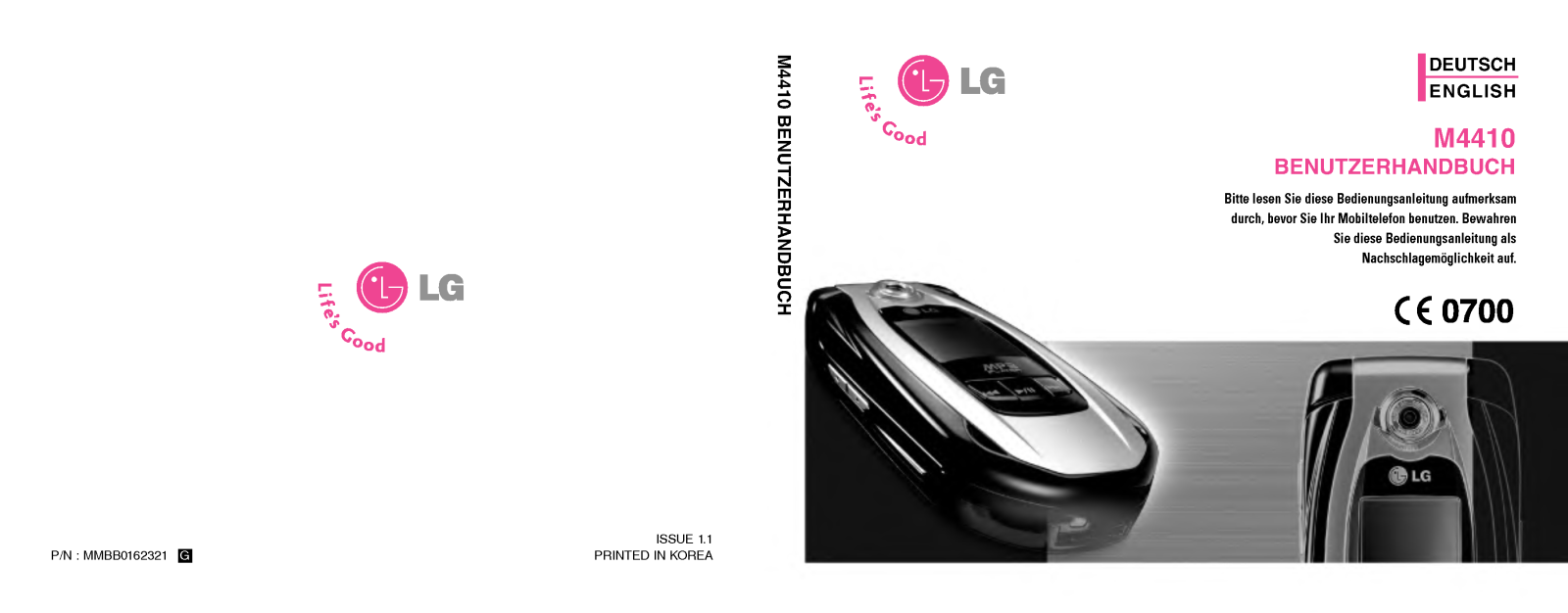 Lg M4410 User Manual