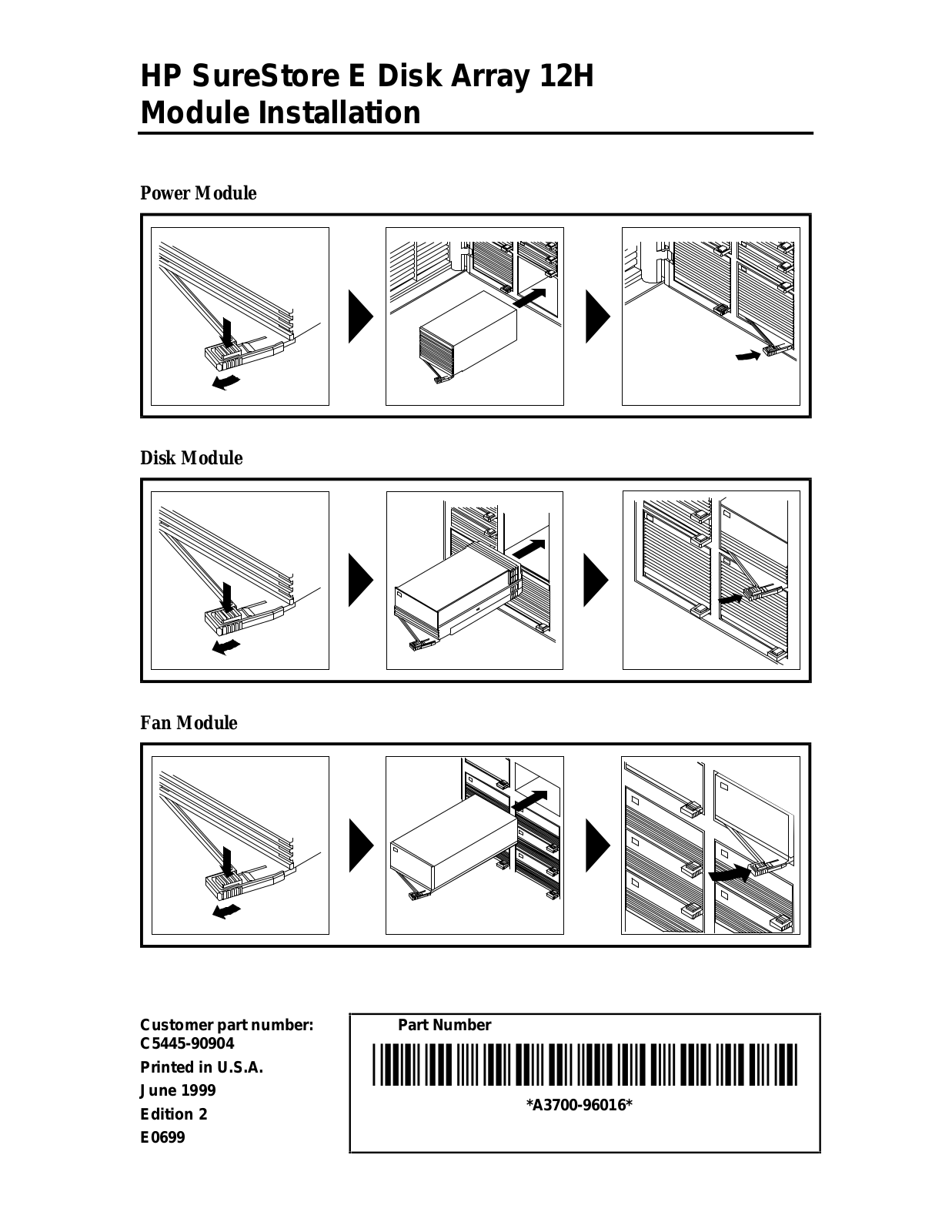 HP (Hewlett-Packard) C5445-90904 User Manual