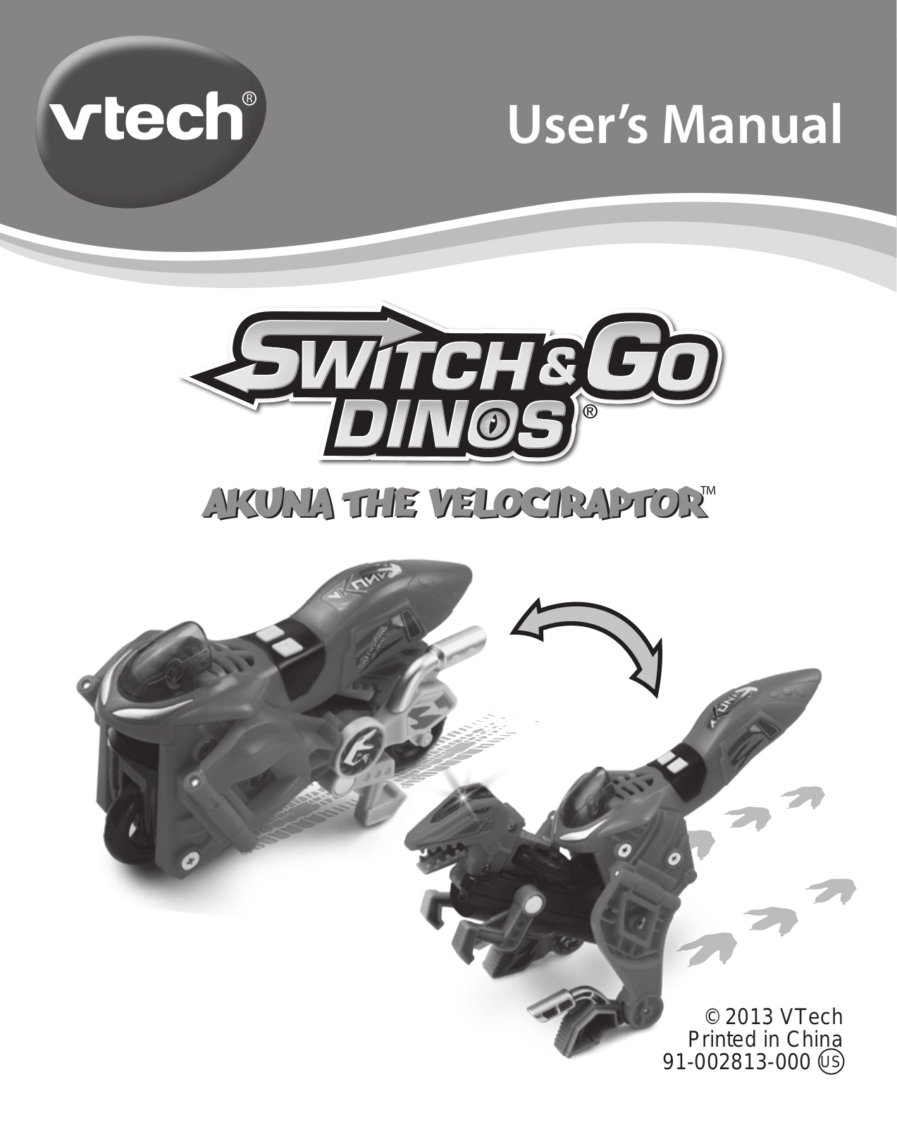 VTech 91-002813-000 US User Manual