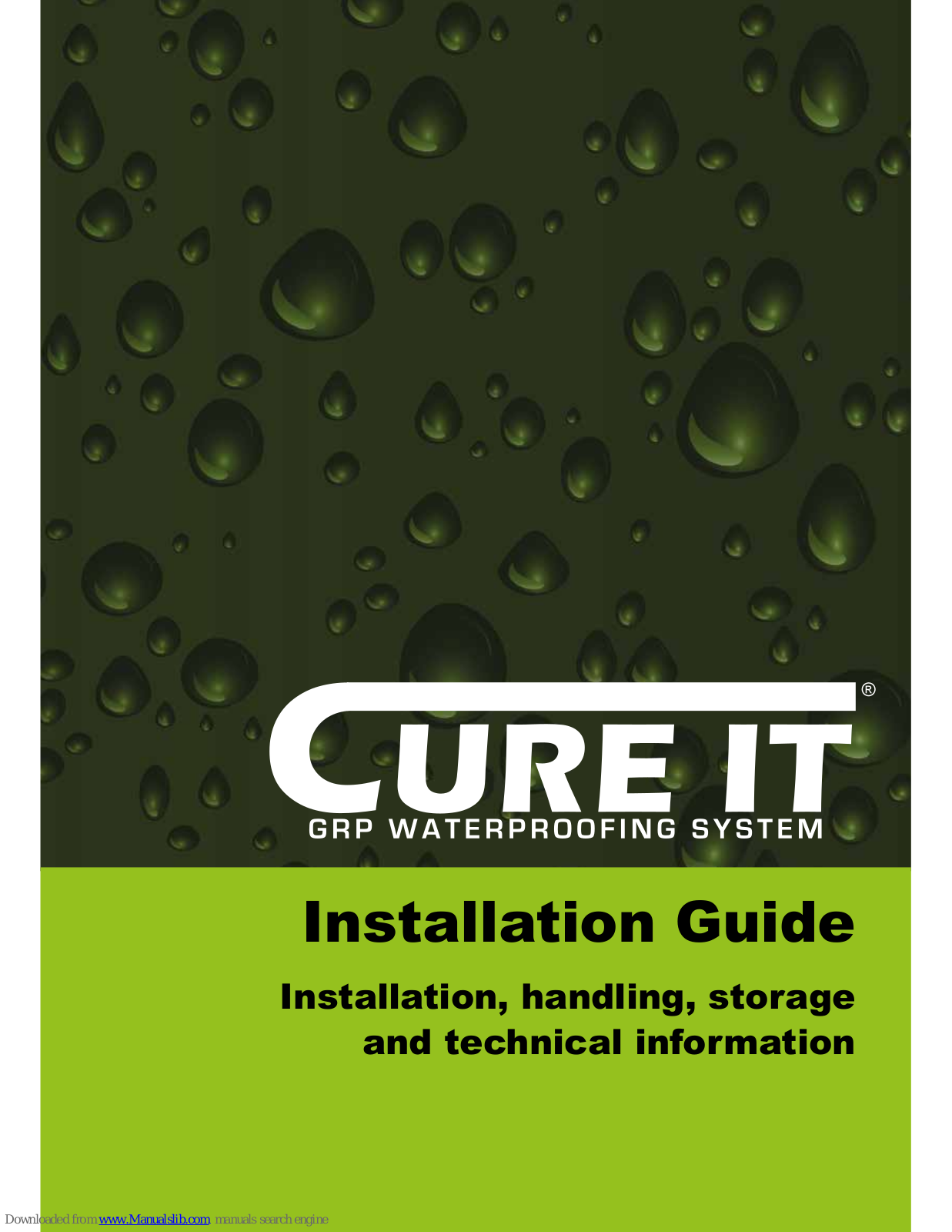 Cure It GRP Installation Manual - ManualMachine.com