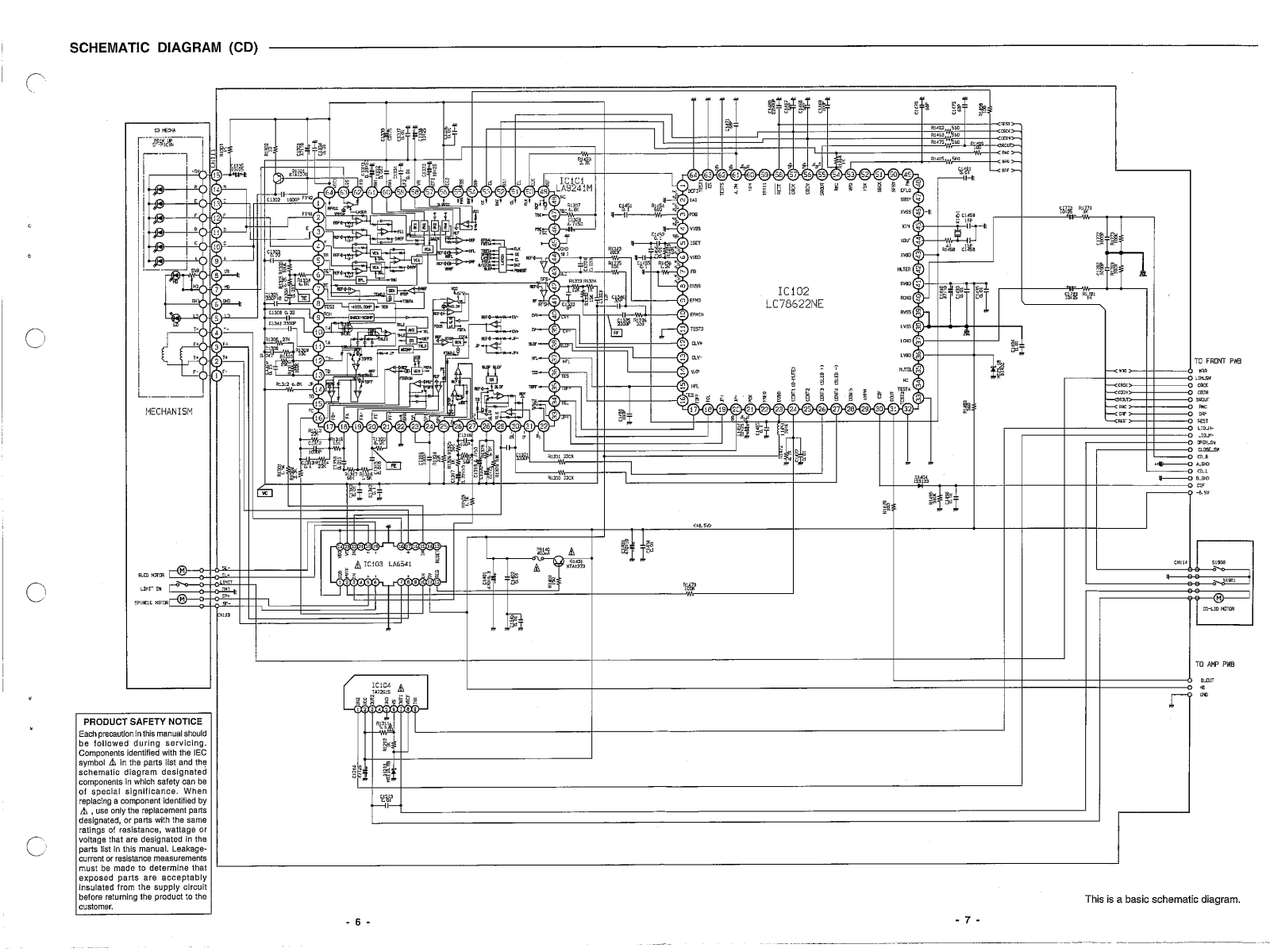 Sanyo DC DA380 Service Manual