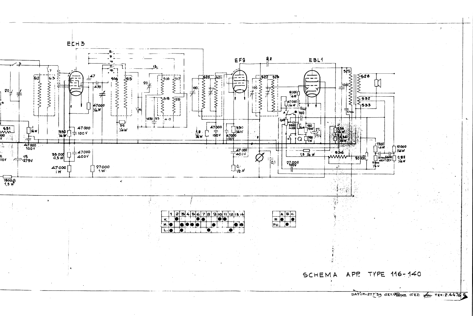 Waldorp 140 schematic