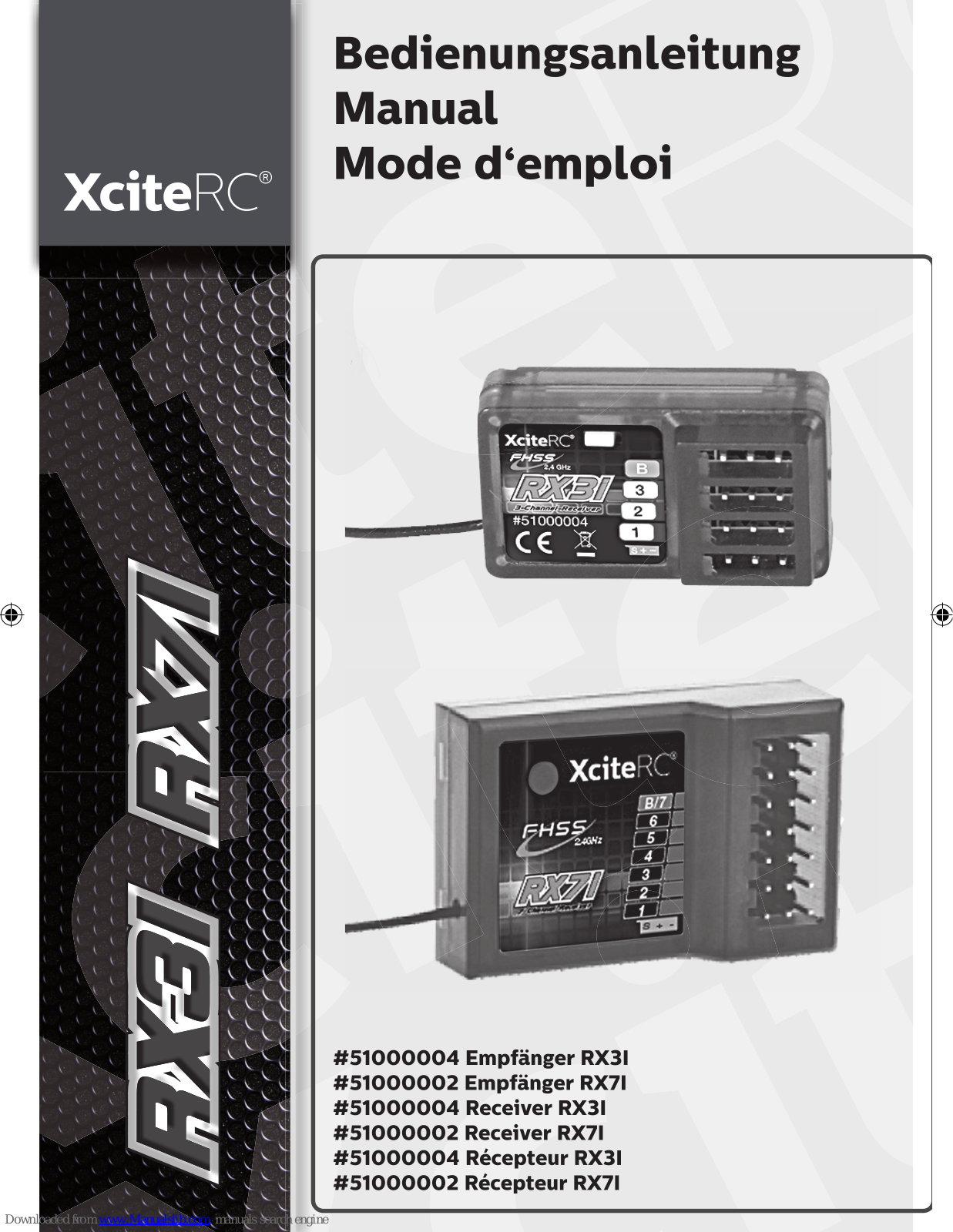 XciteRC 51000004, 51000002 User Manual - ManualMachine.com