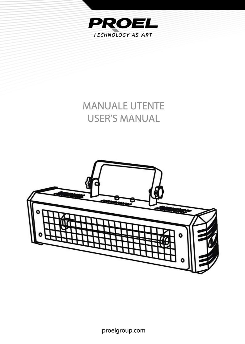 Proel PLST15H, PLST15HDX USER’S MANUAL