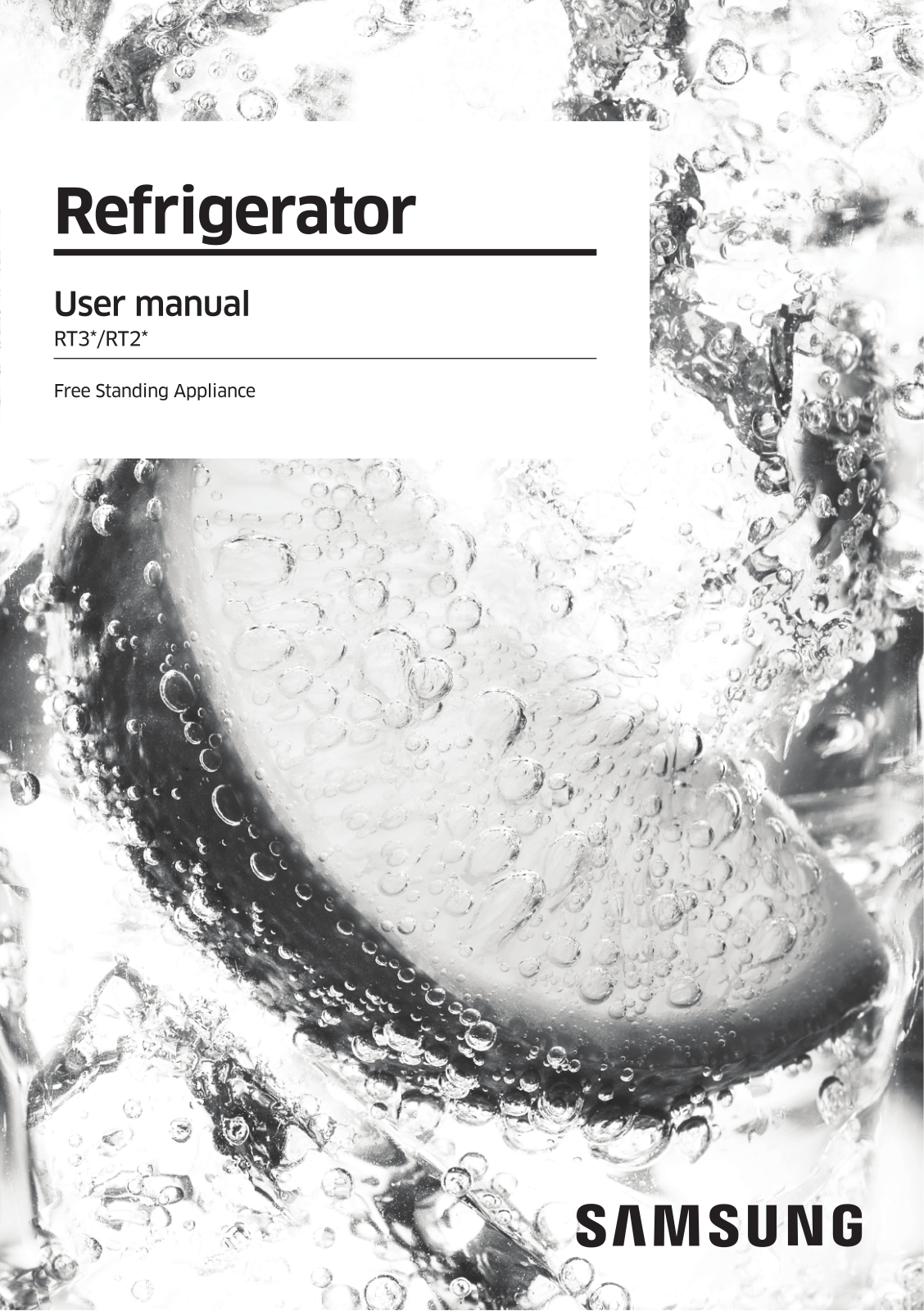 Samsung RT28 User Manual