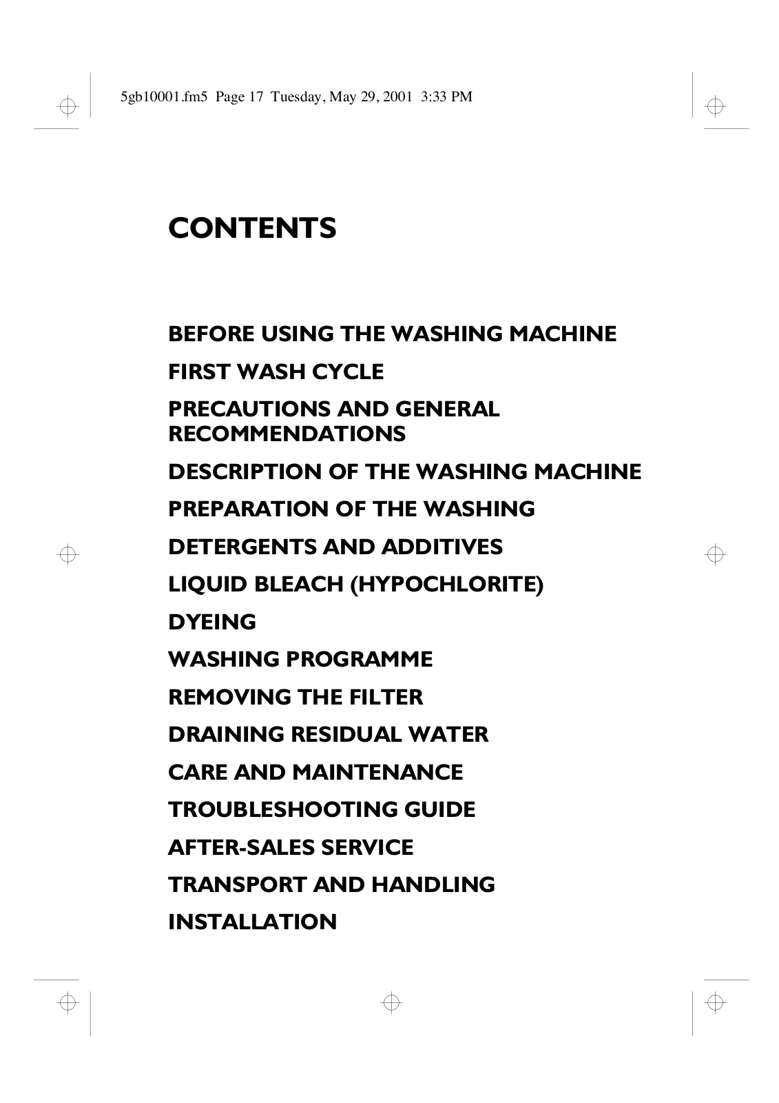 Ignis AWV 465m User Manual