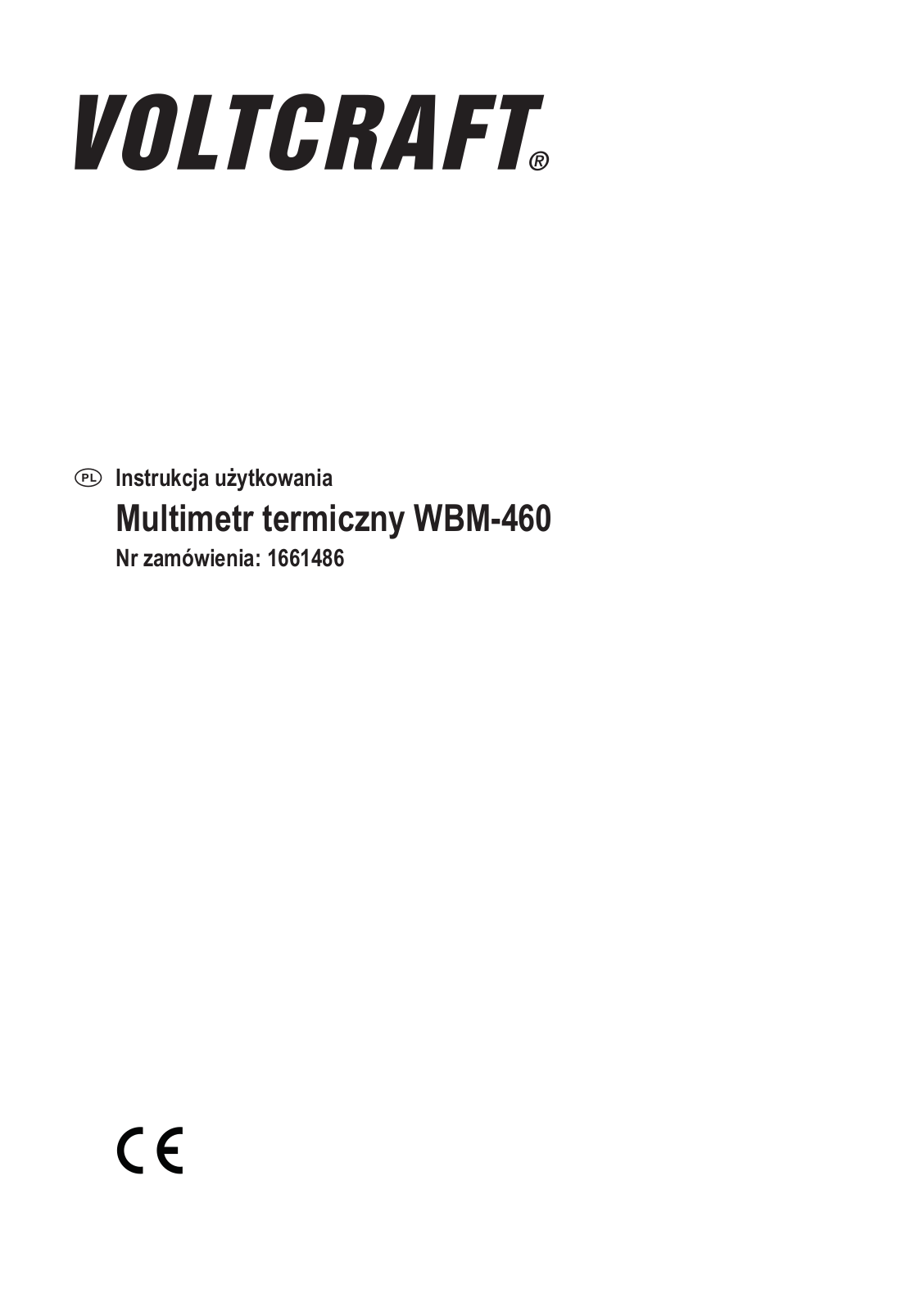 VOLTCRAFT WBM 460 User guide