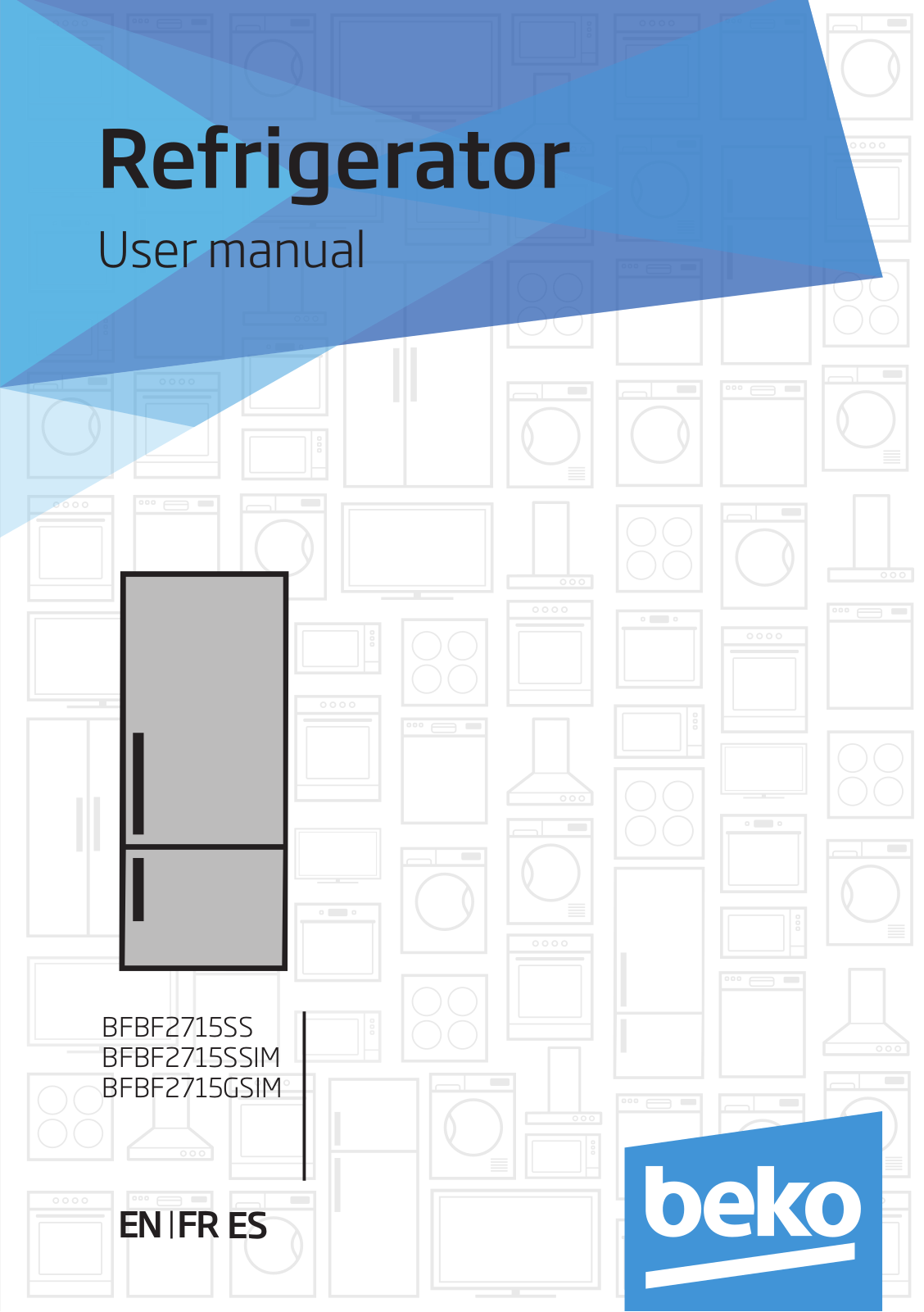 Beko BFBF2715SS, BFBF2715SSIM, BFBF2715GSIM User Manual