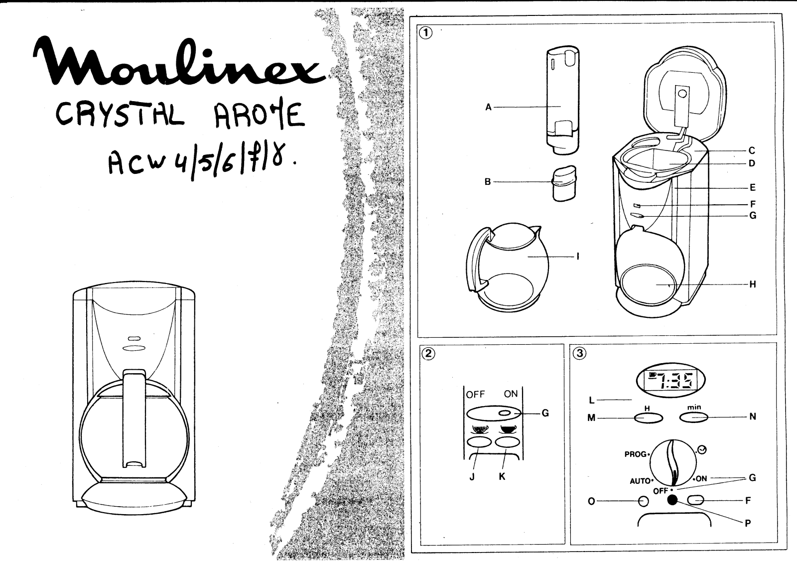 MOULINEX Crystal Arome User Manual