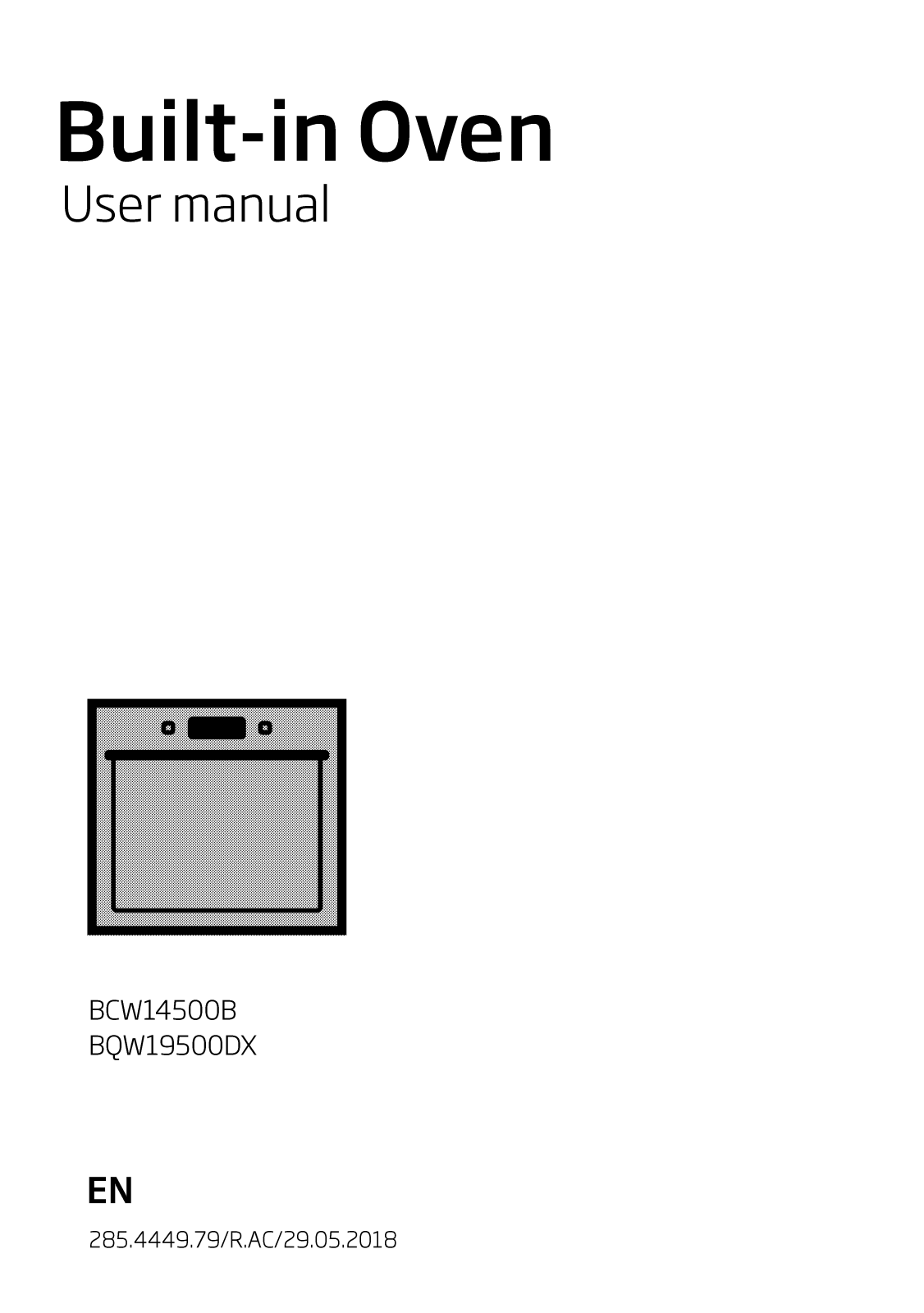 Beko BQW19500DX, BQW19500B User Manual