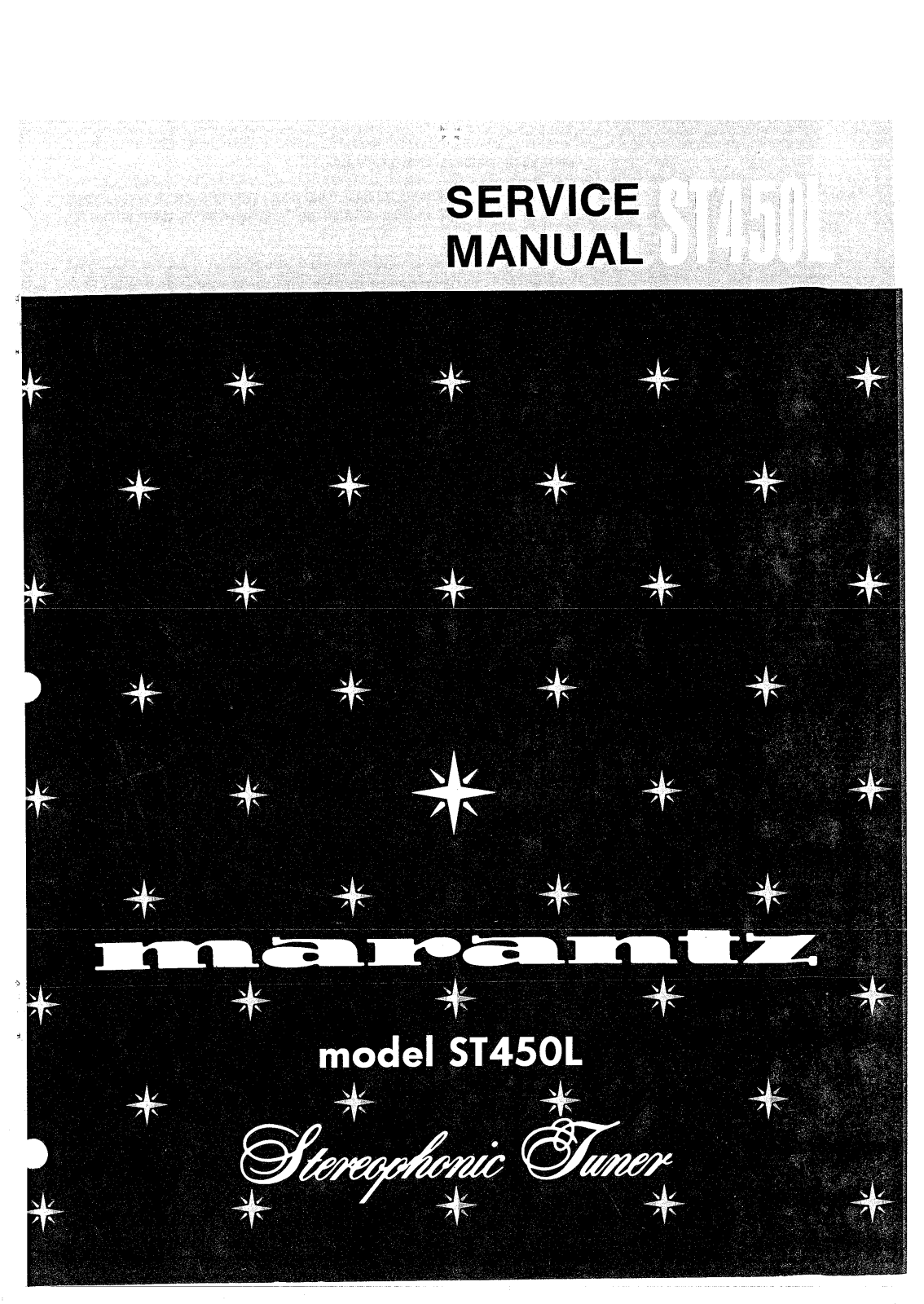 Marantz ST-450-L Service Manual