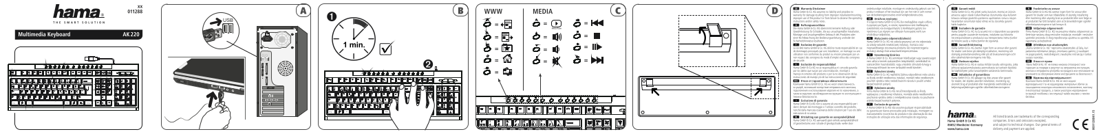 Hama AK 220 User Manual