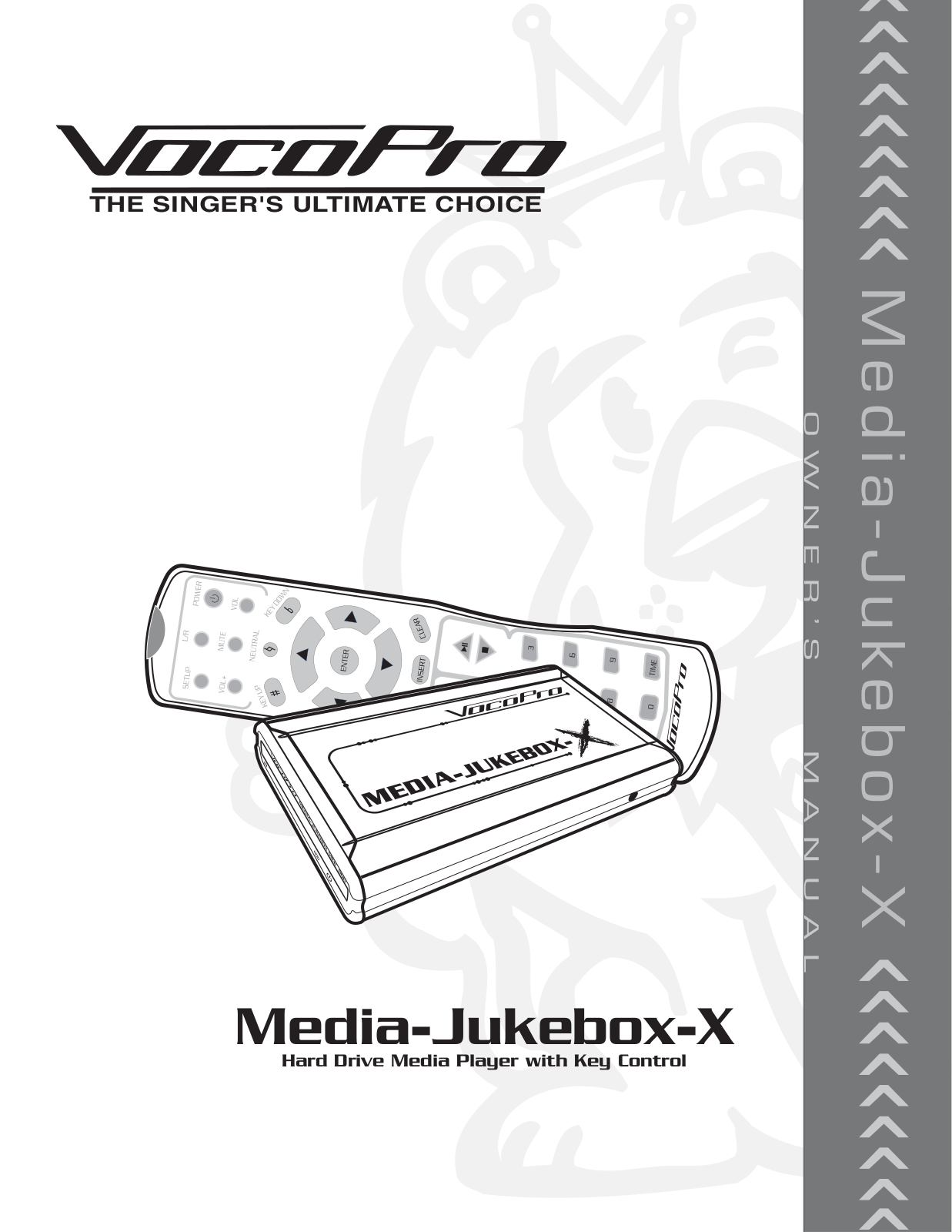 VocoPro MEDIA-JUKEBOX-X User Manual