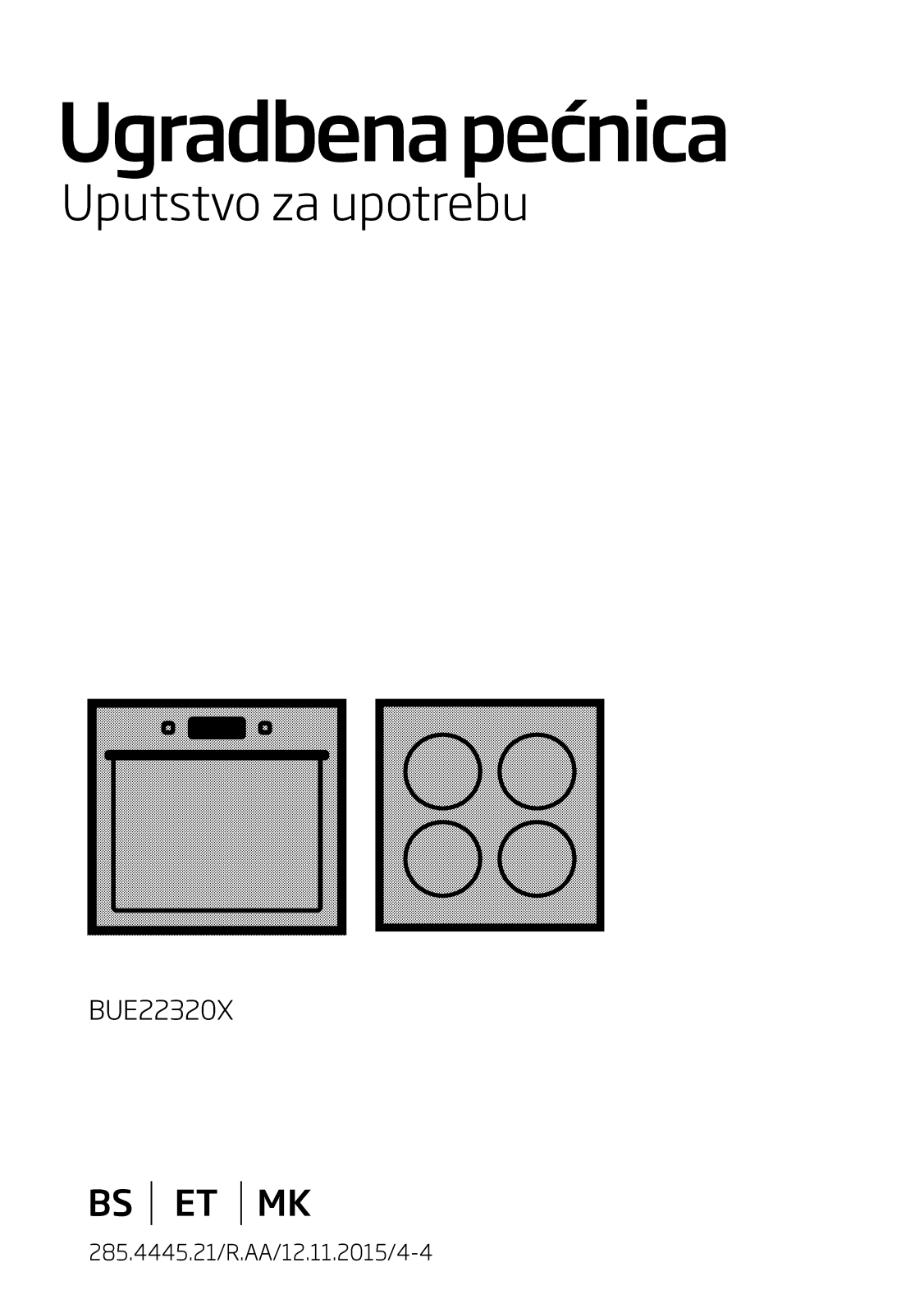 Beko BUE22320X User manual