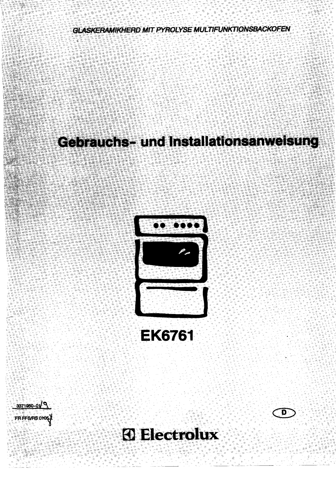 Electrolux EK6761 User Manual