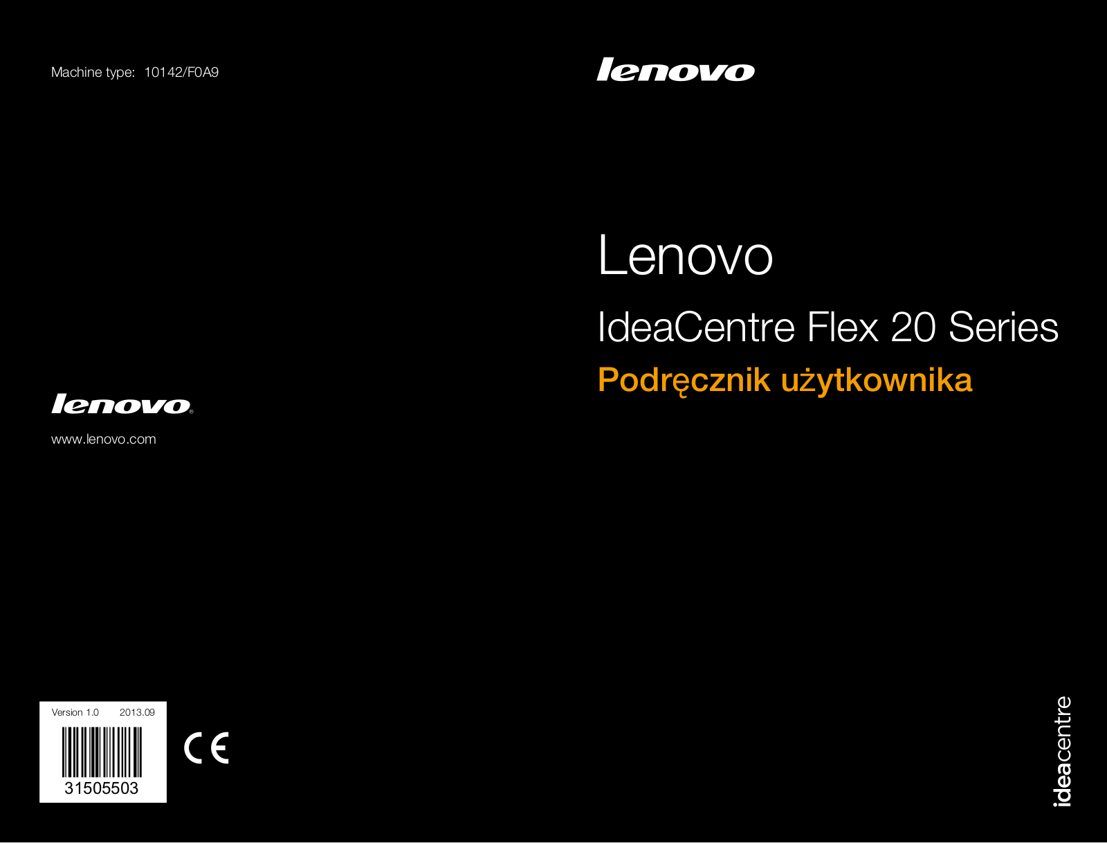 Lenovo IdeaCentre Flex 20 Series User Guide