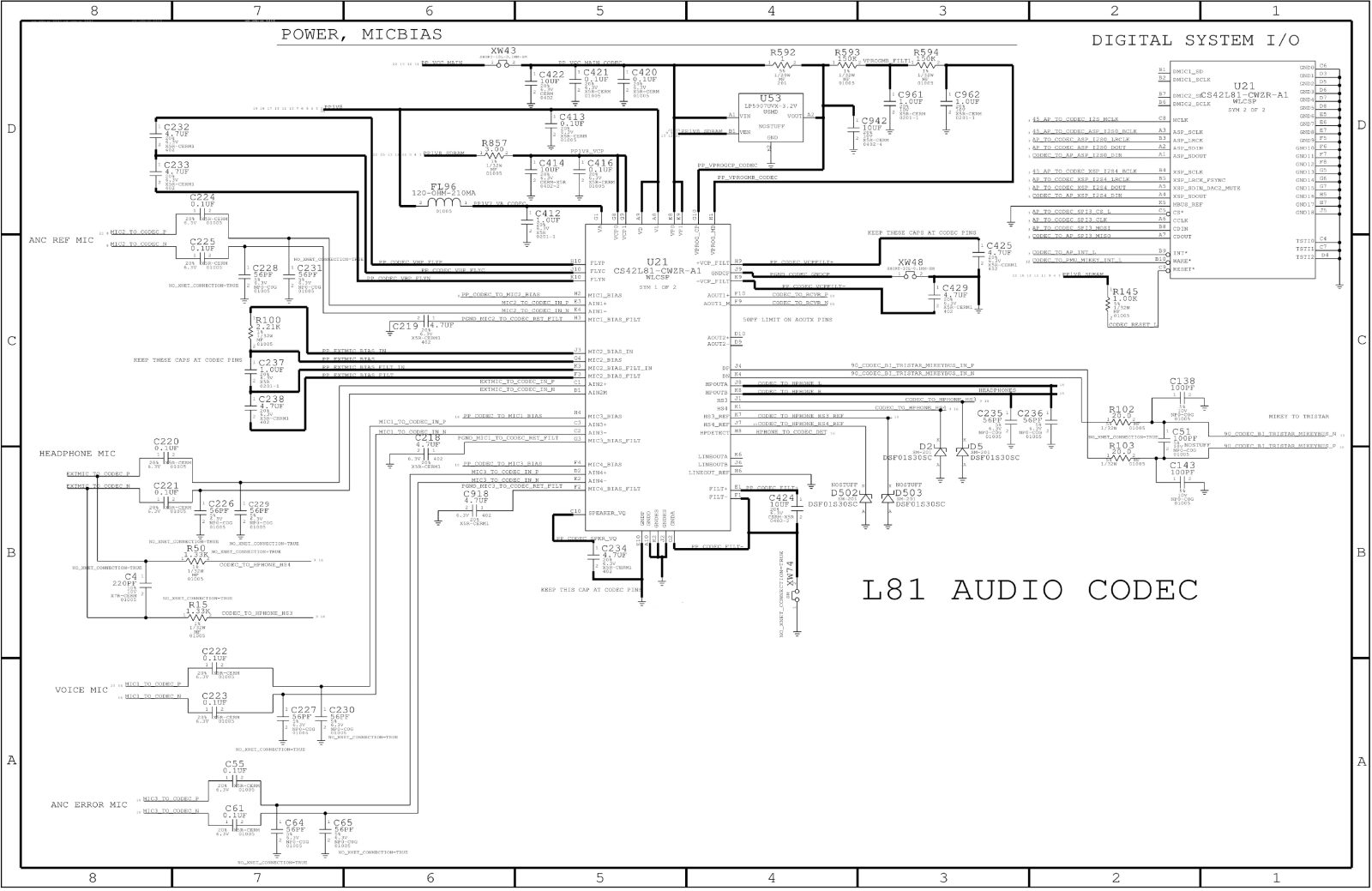 Apple iphone 5с schematics diagram