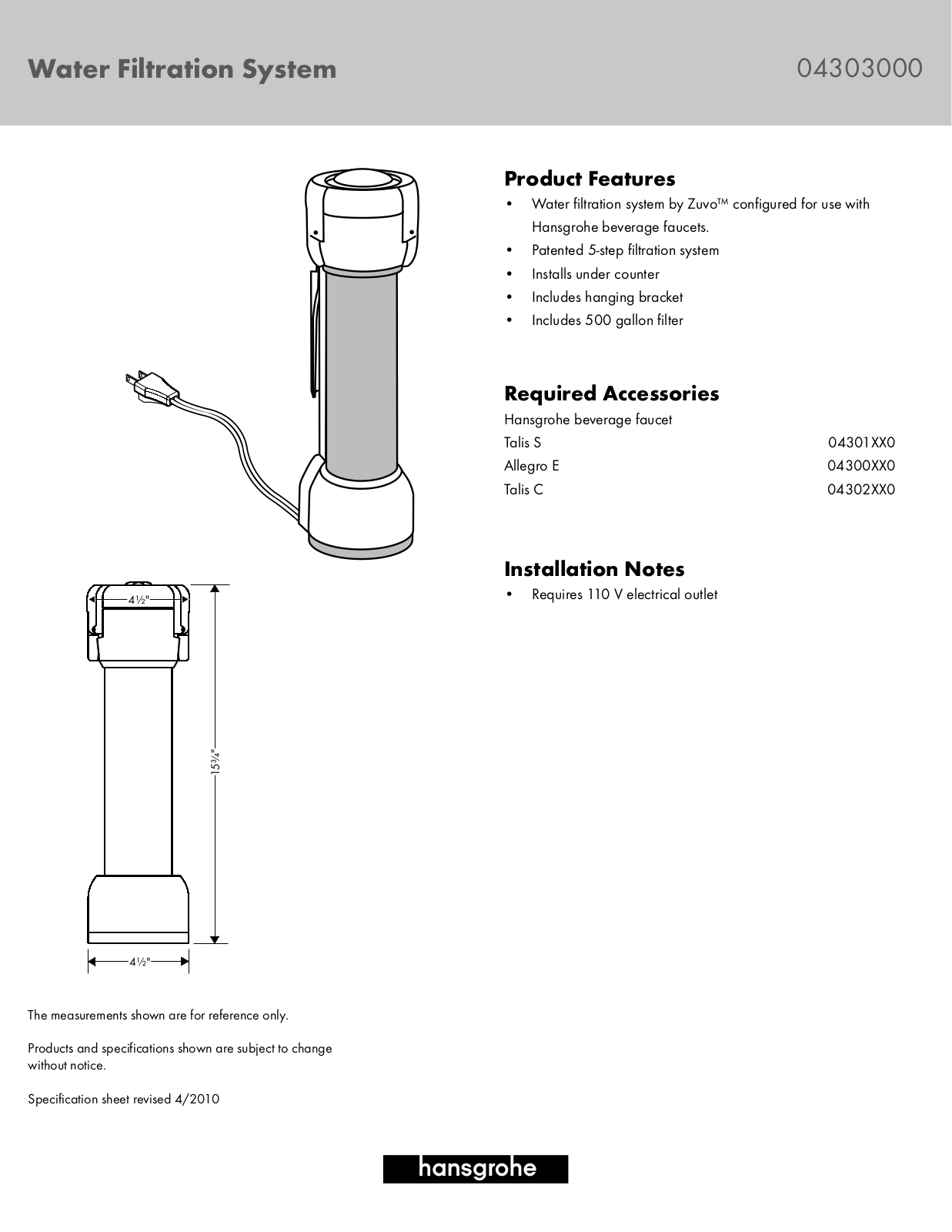 Factory Direct Hardware 04303000 User Manual