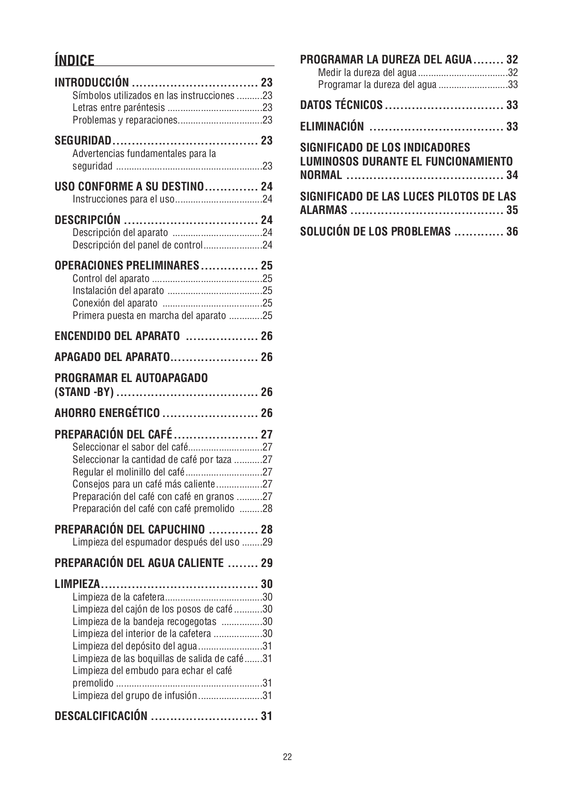 Delonghi ESAM3000.B, ESAM3200.S Instruction manuals