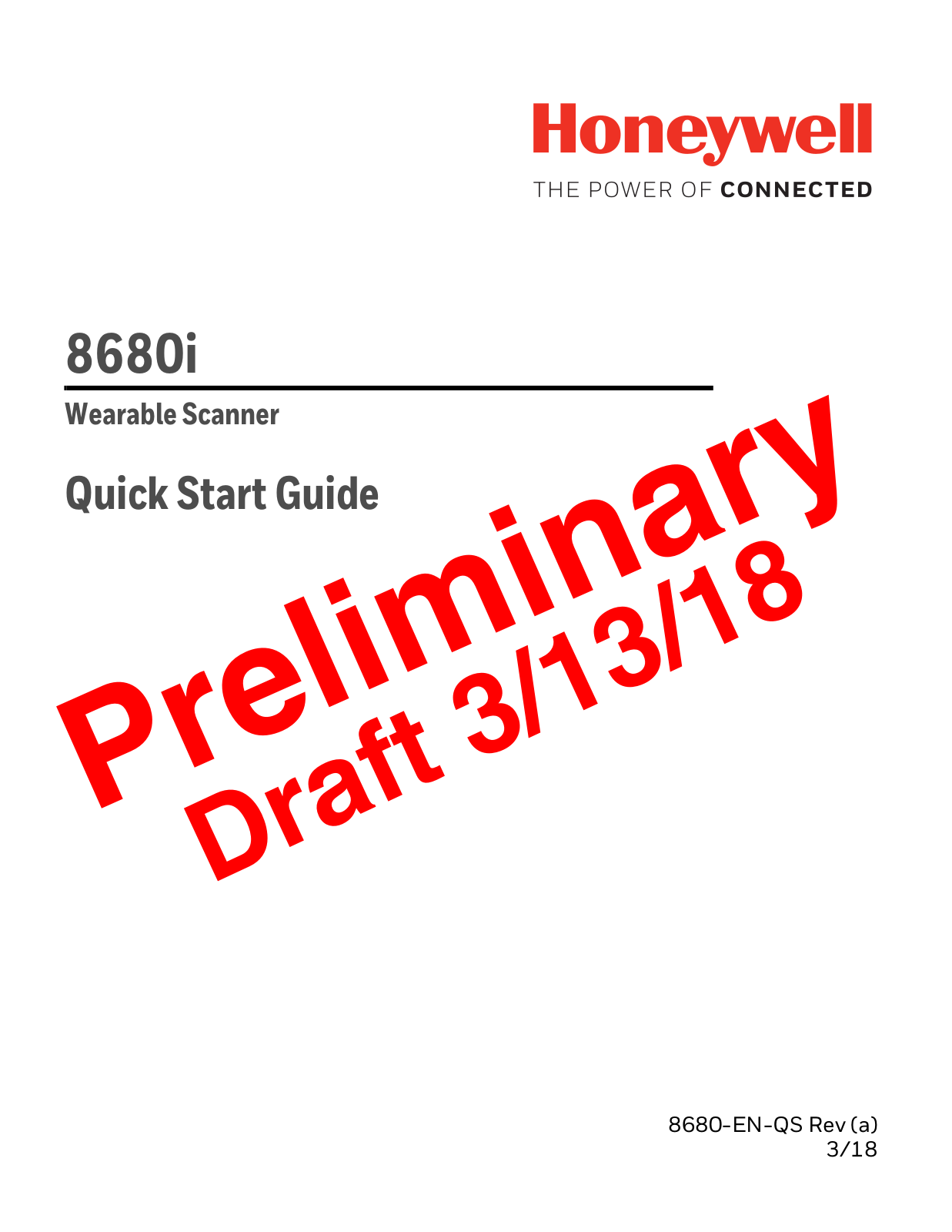 Honeywell 8680A Users Manual