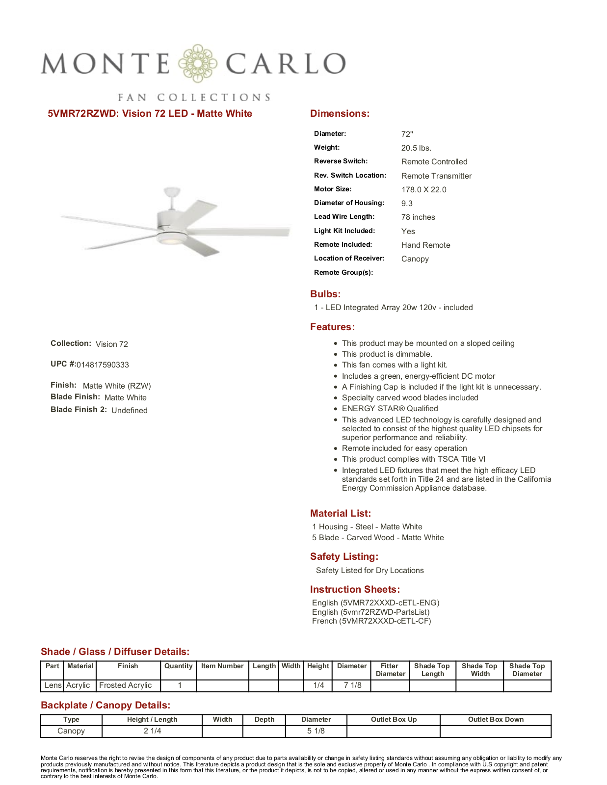 Joss & Main W005208726 Specifications - ManualMachine.com