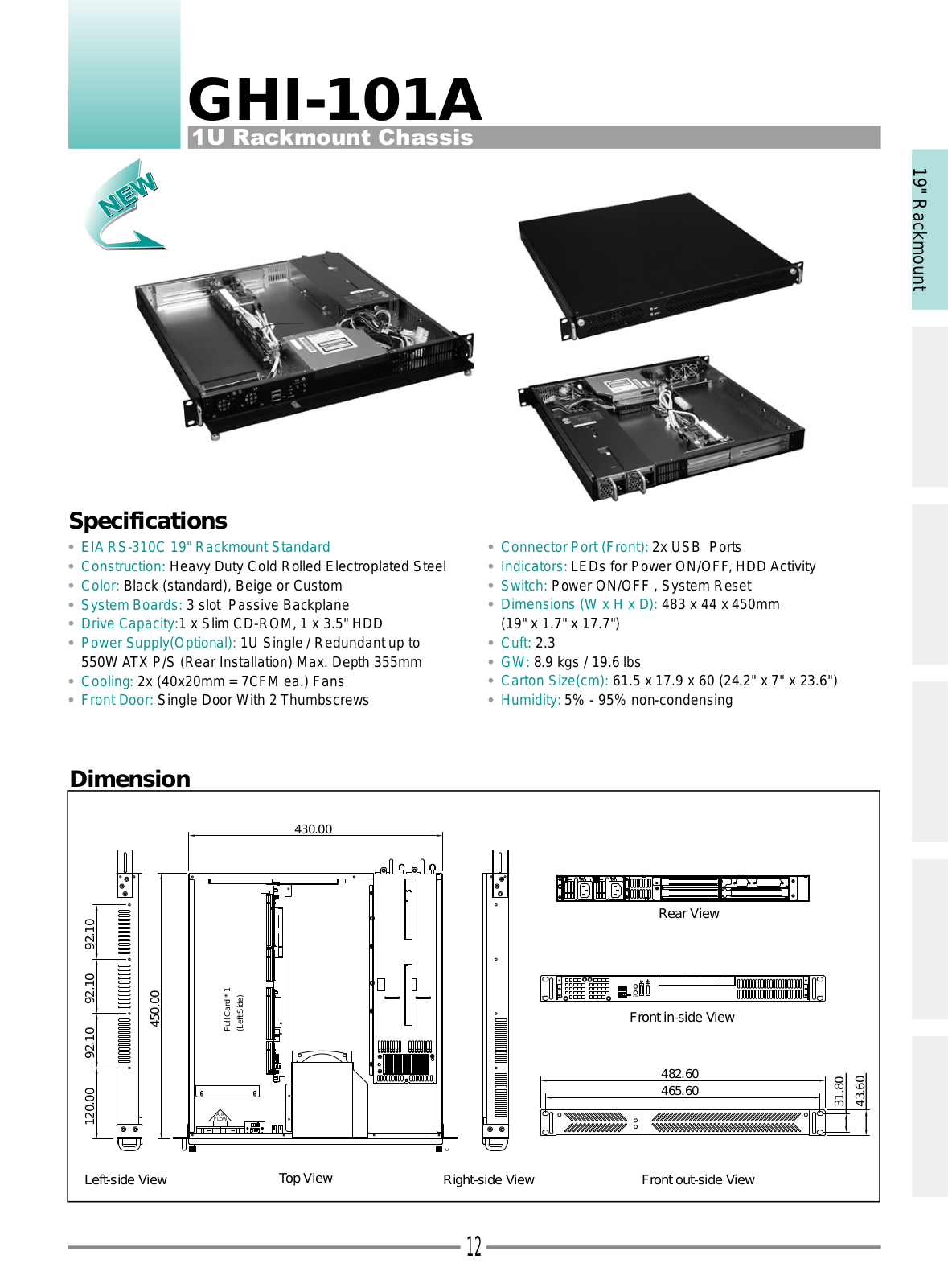 Impulse GHI-101A User Manual