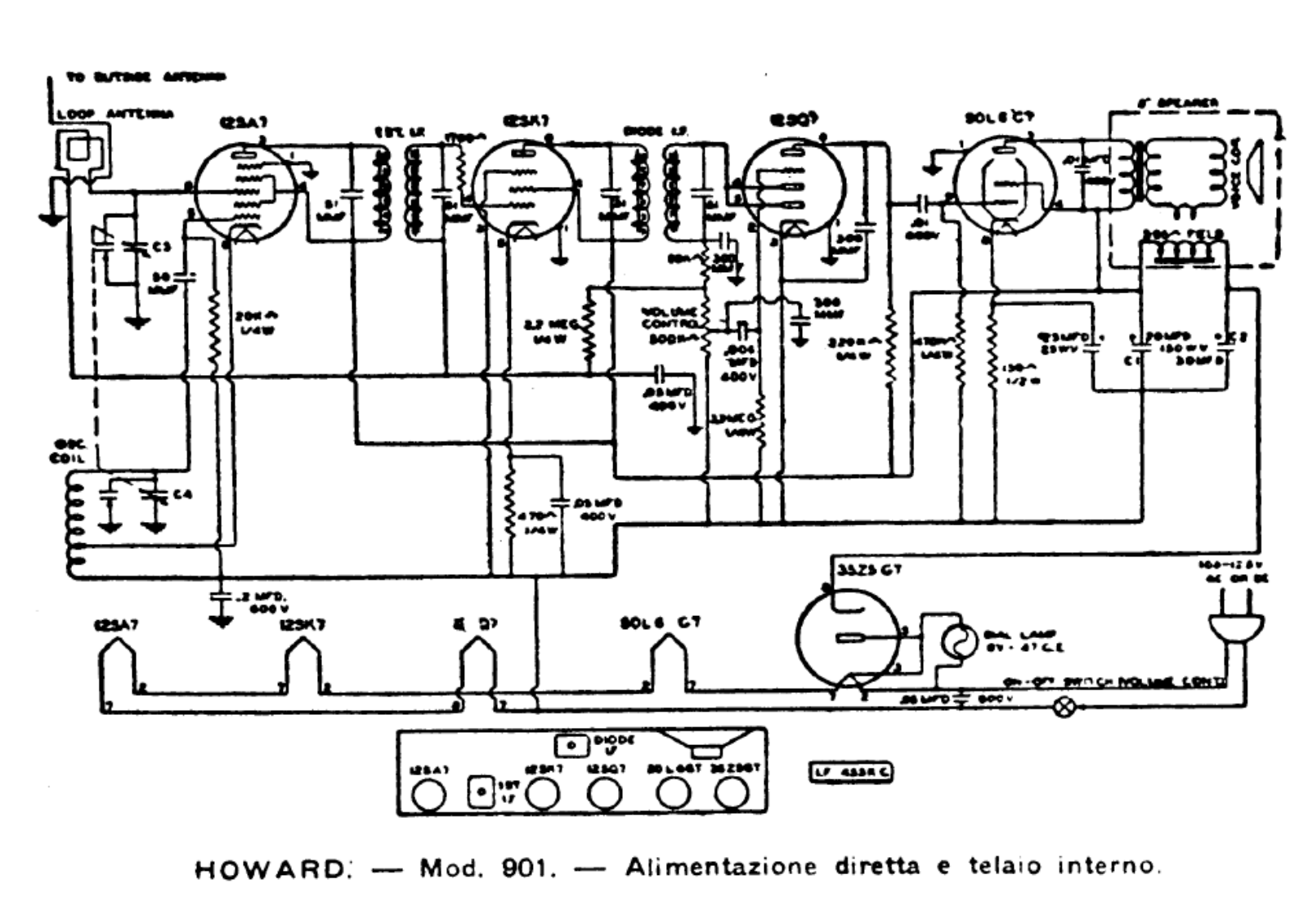 Howard 901 schematic