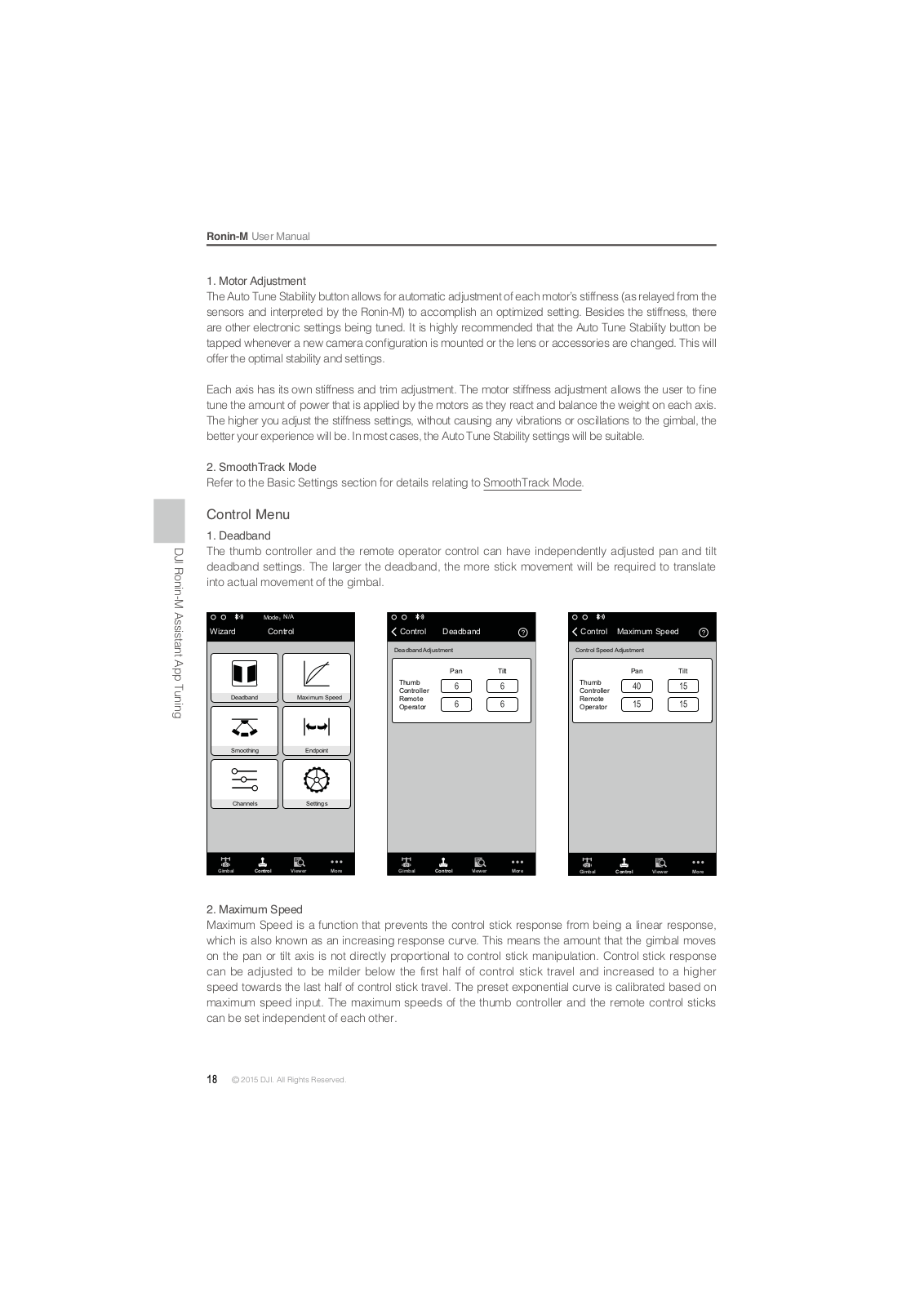 SZ DJI TECHNOLOGY RMTX11510 User Manual