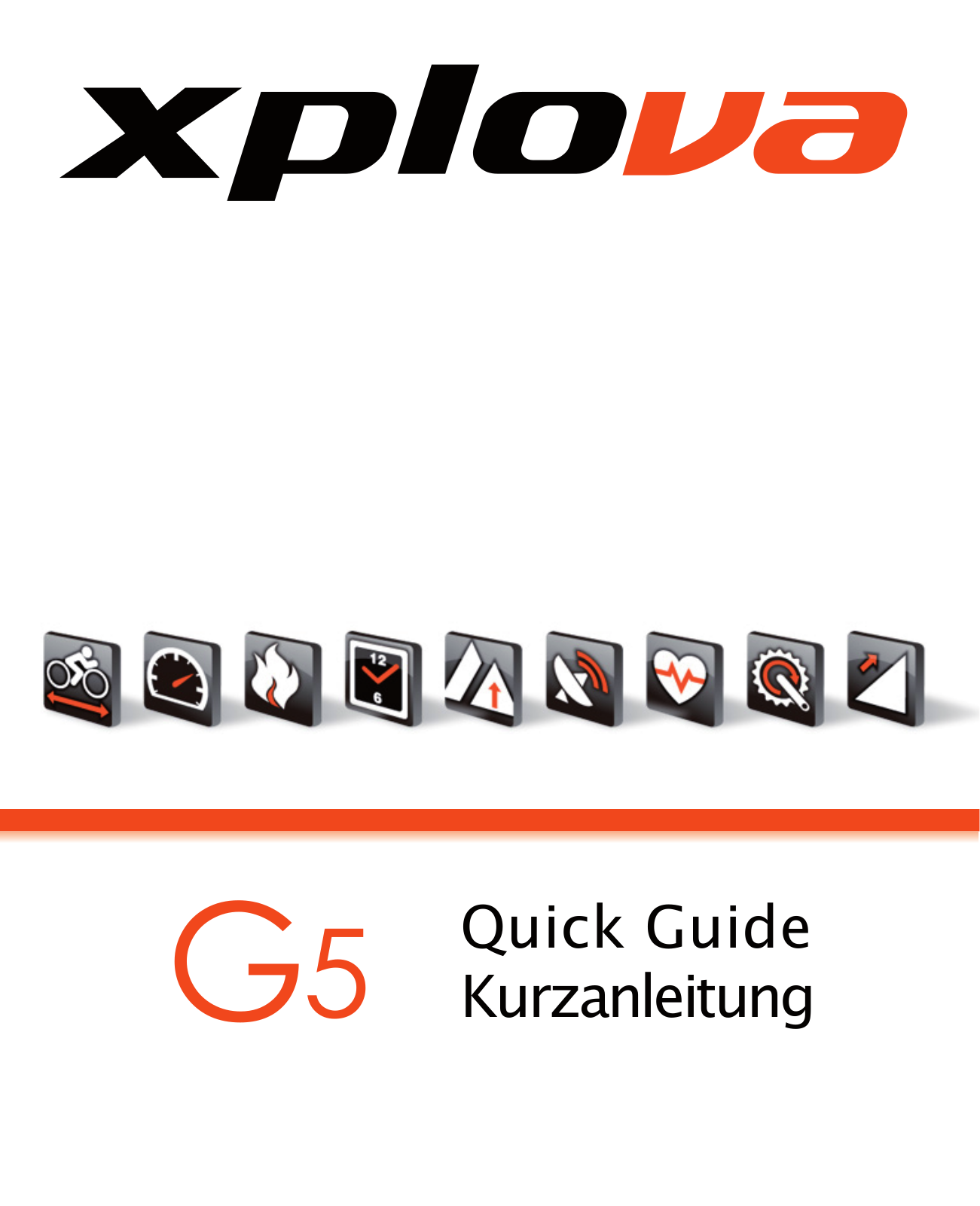 Xplova G5 Quick Guide