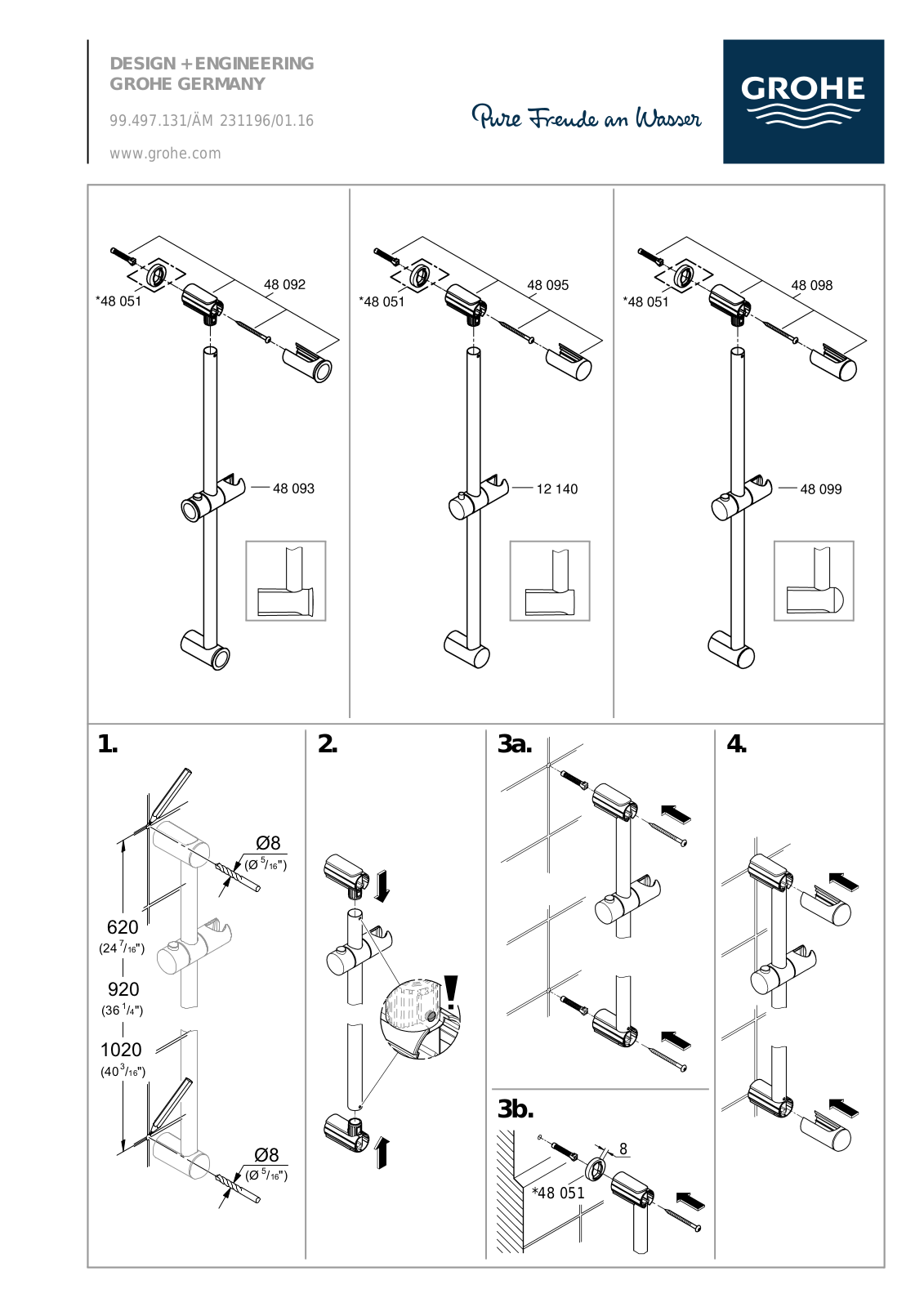 Grohe 34151003 Service Manual