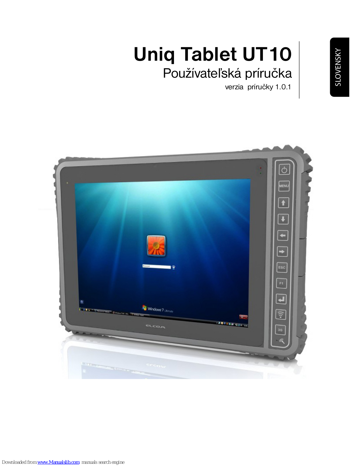 ELCOM Uniq Tablet UT10 User Manual