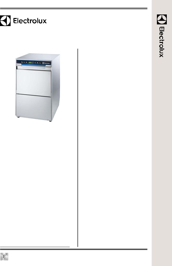 Electrolux EGWSICWG Datasheet