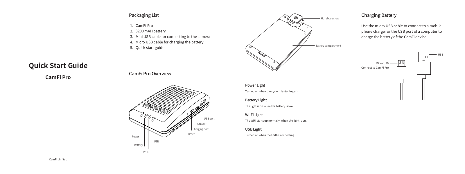 CamFi CP101 User Manual