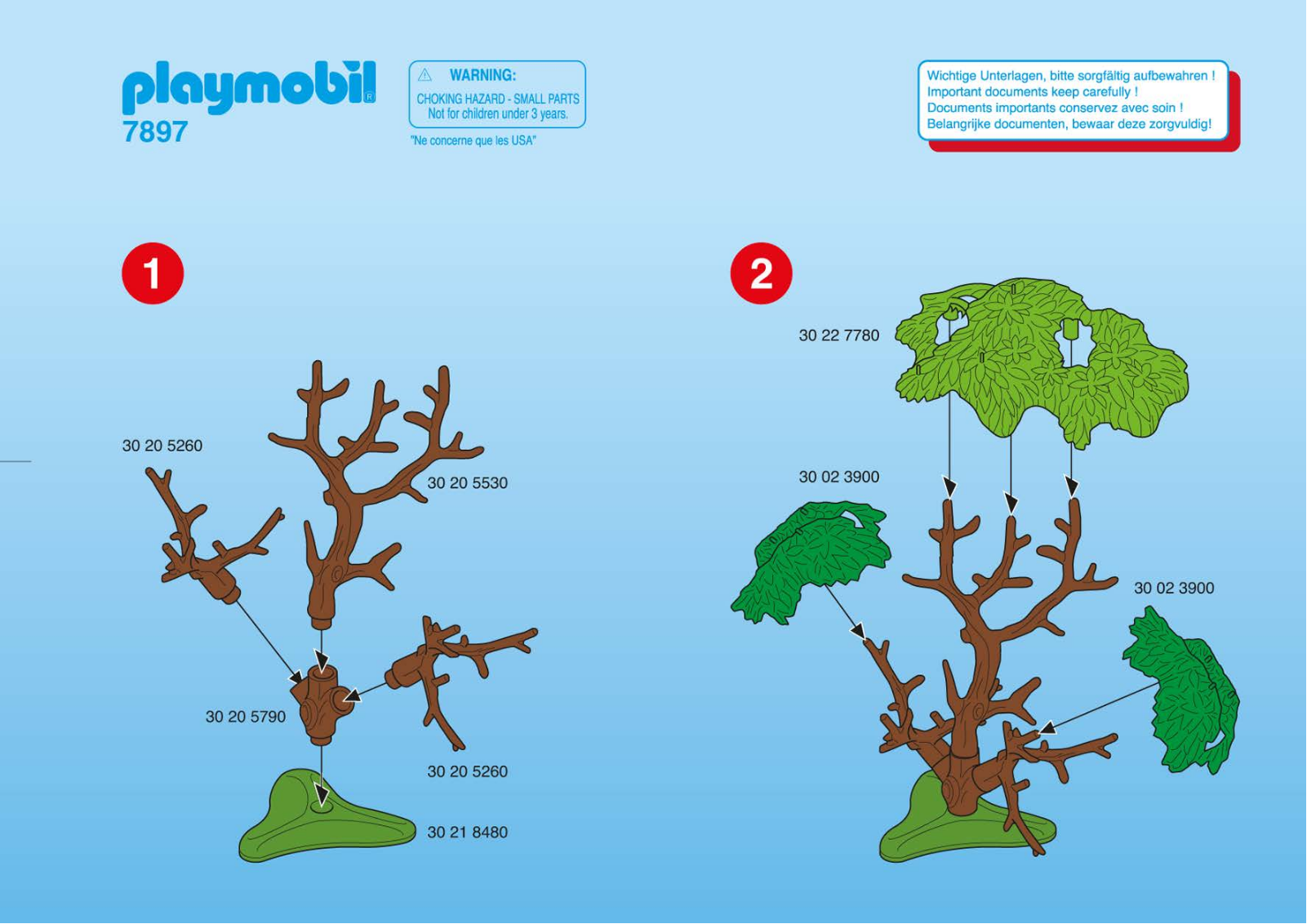 Playmobil 7897 Instructions