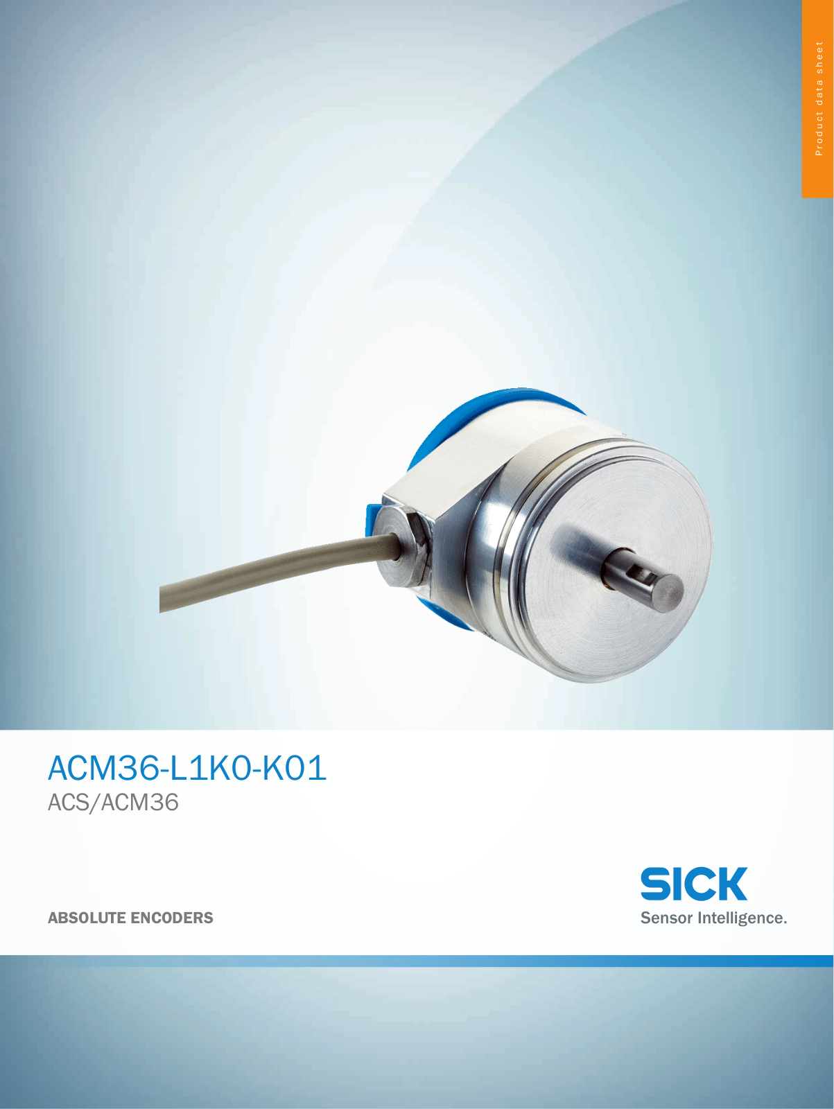 Sick ACM36-L1K0-K01 Data Sheet