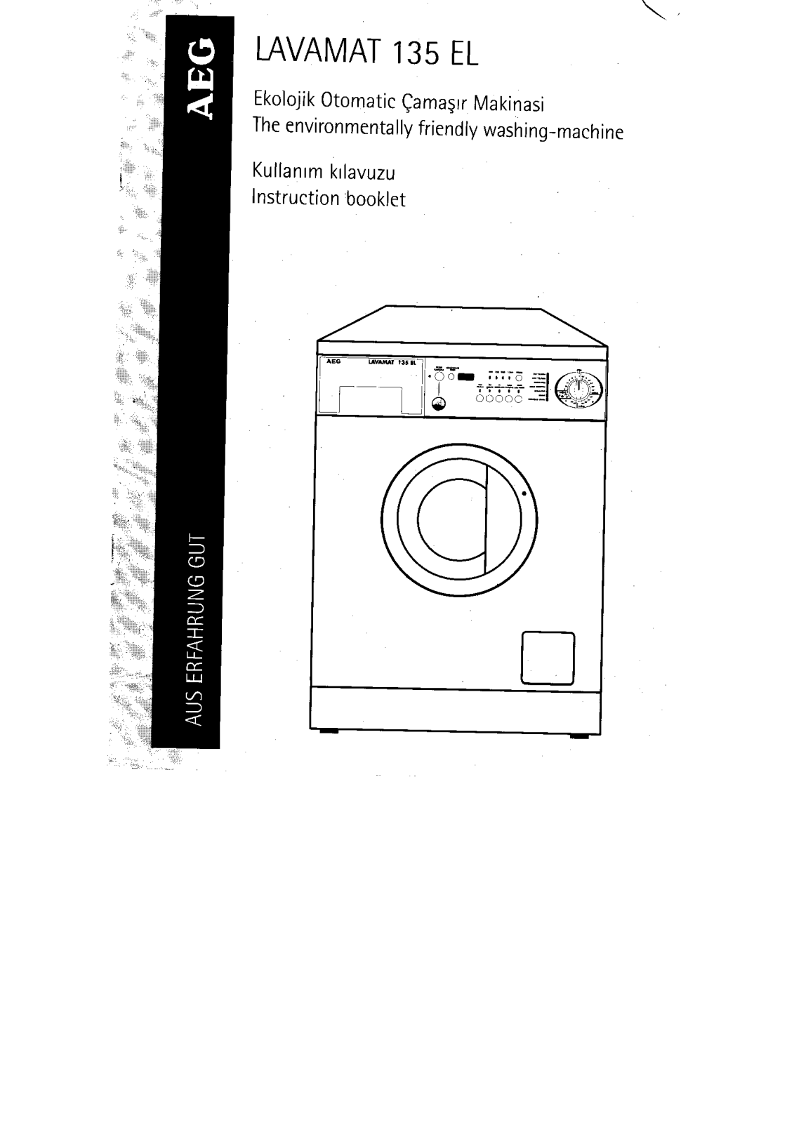 AEG LAVAMAT135EL User Manual