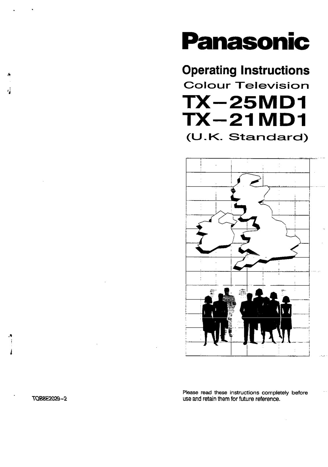 Panasonic TX-21MD1 User Manual