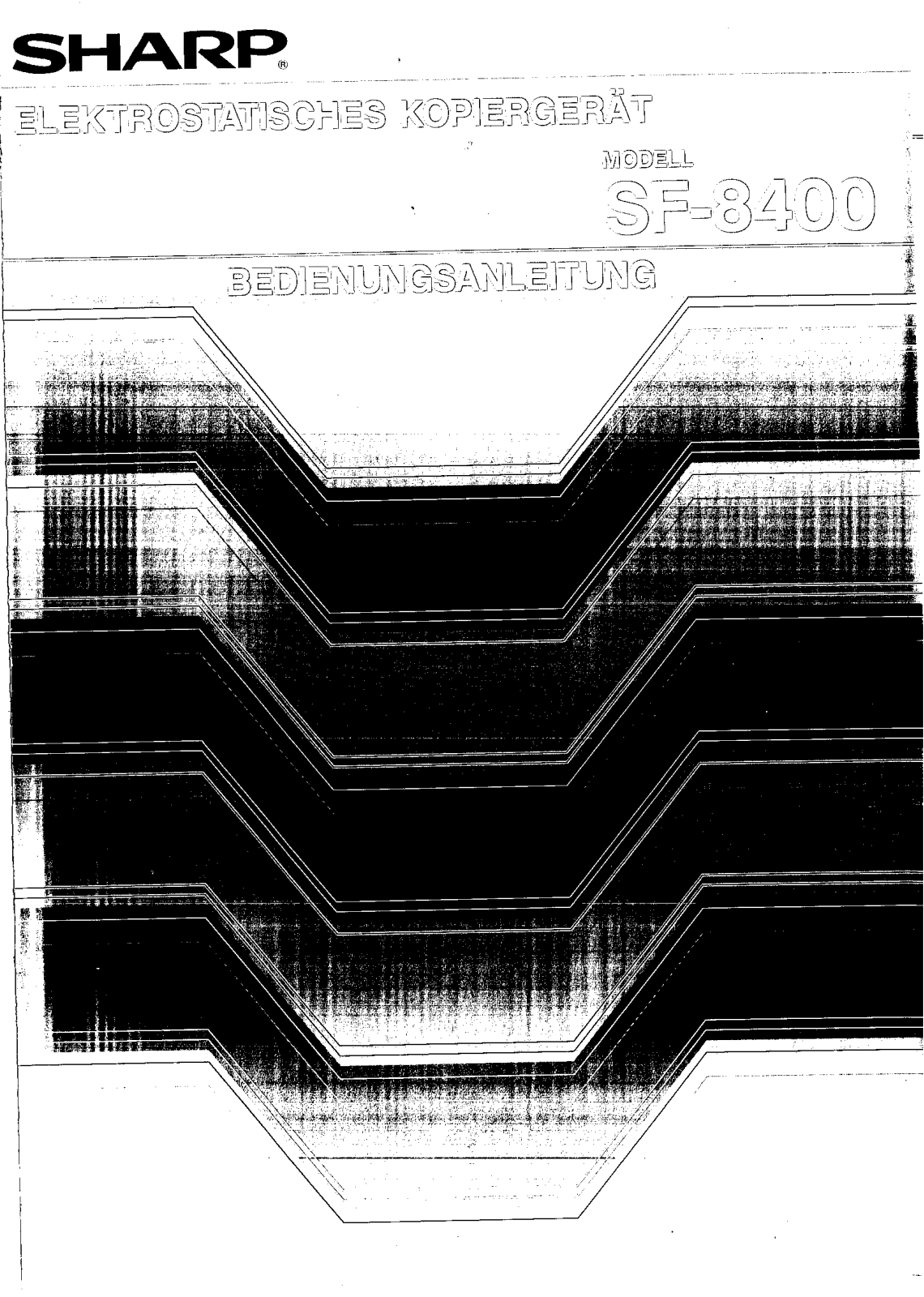 Sharp SF-8400 User Manual