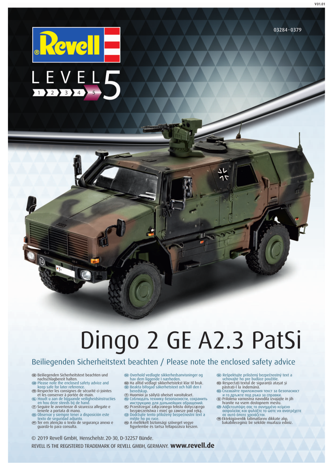 Revell Dingo 2 GE A2.3 PatSi Service Manual