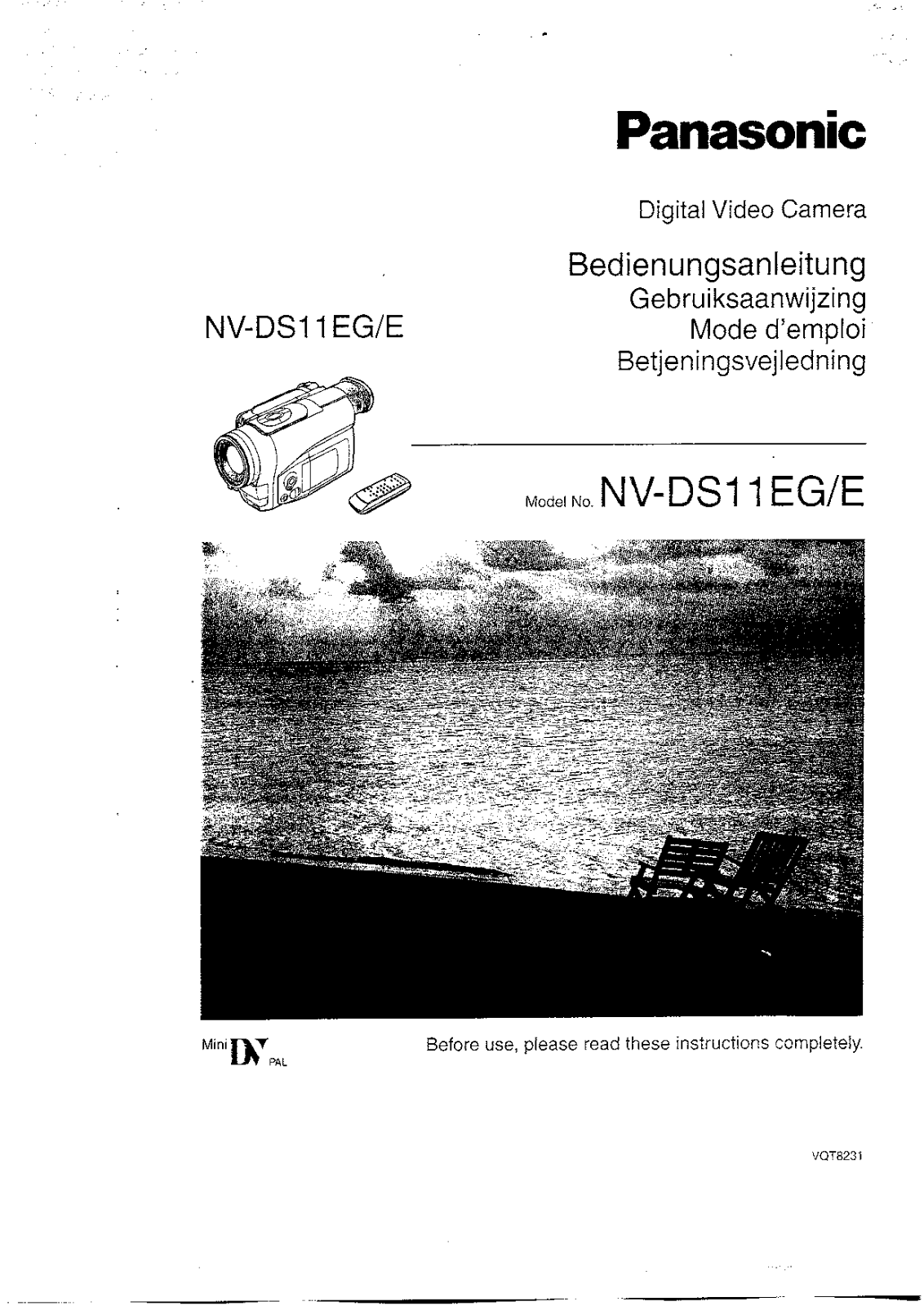 PANASONIC NV DS11 E Instruction Manual