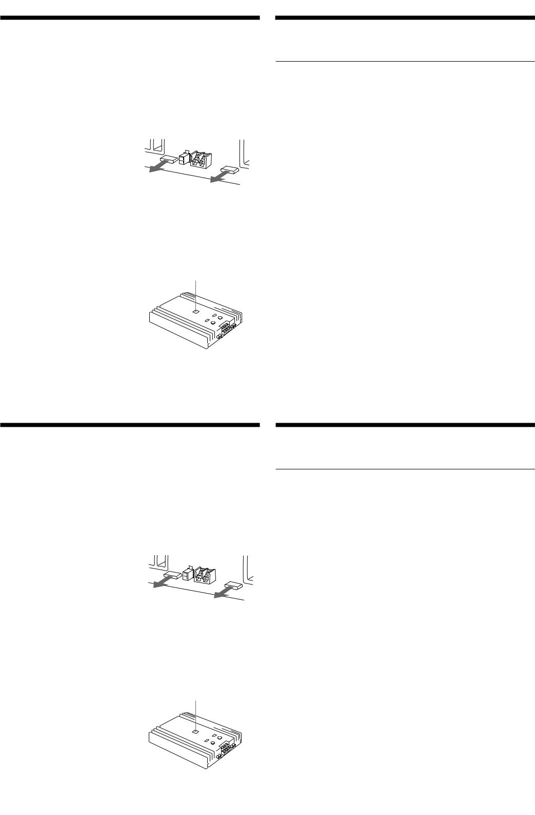 Sony XM-450G User Manual