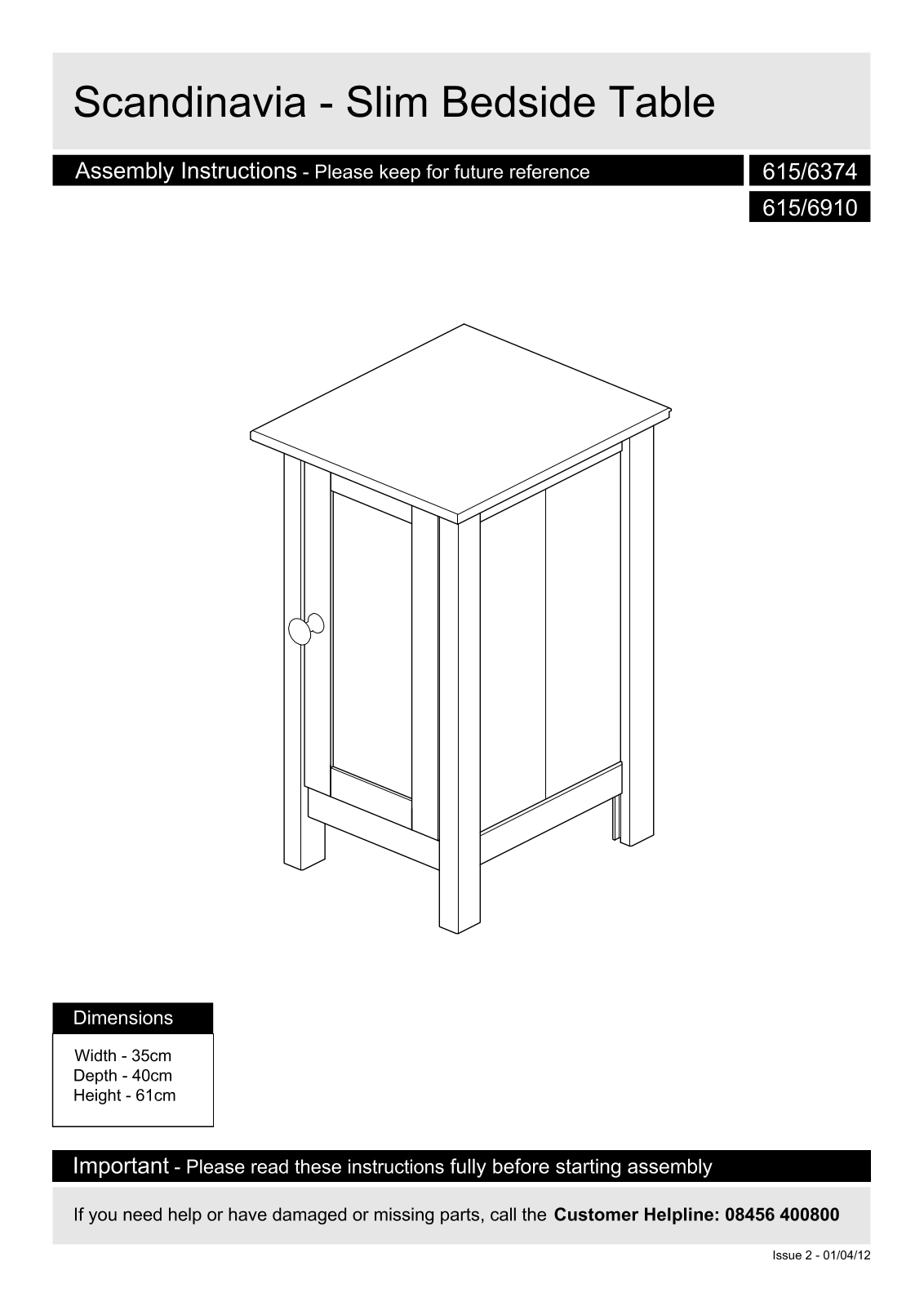 Argos 6156374, TX-0100 ASSEMBLY INSTRUCTIONS - ManualMachine.com