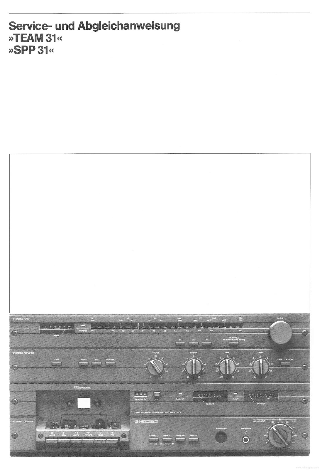 Schneider SPP-31 Schematic