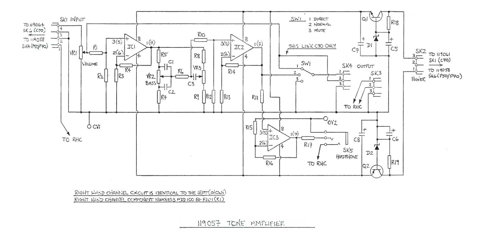 Cambridge P70 Schematic - ManualMachine.com