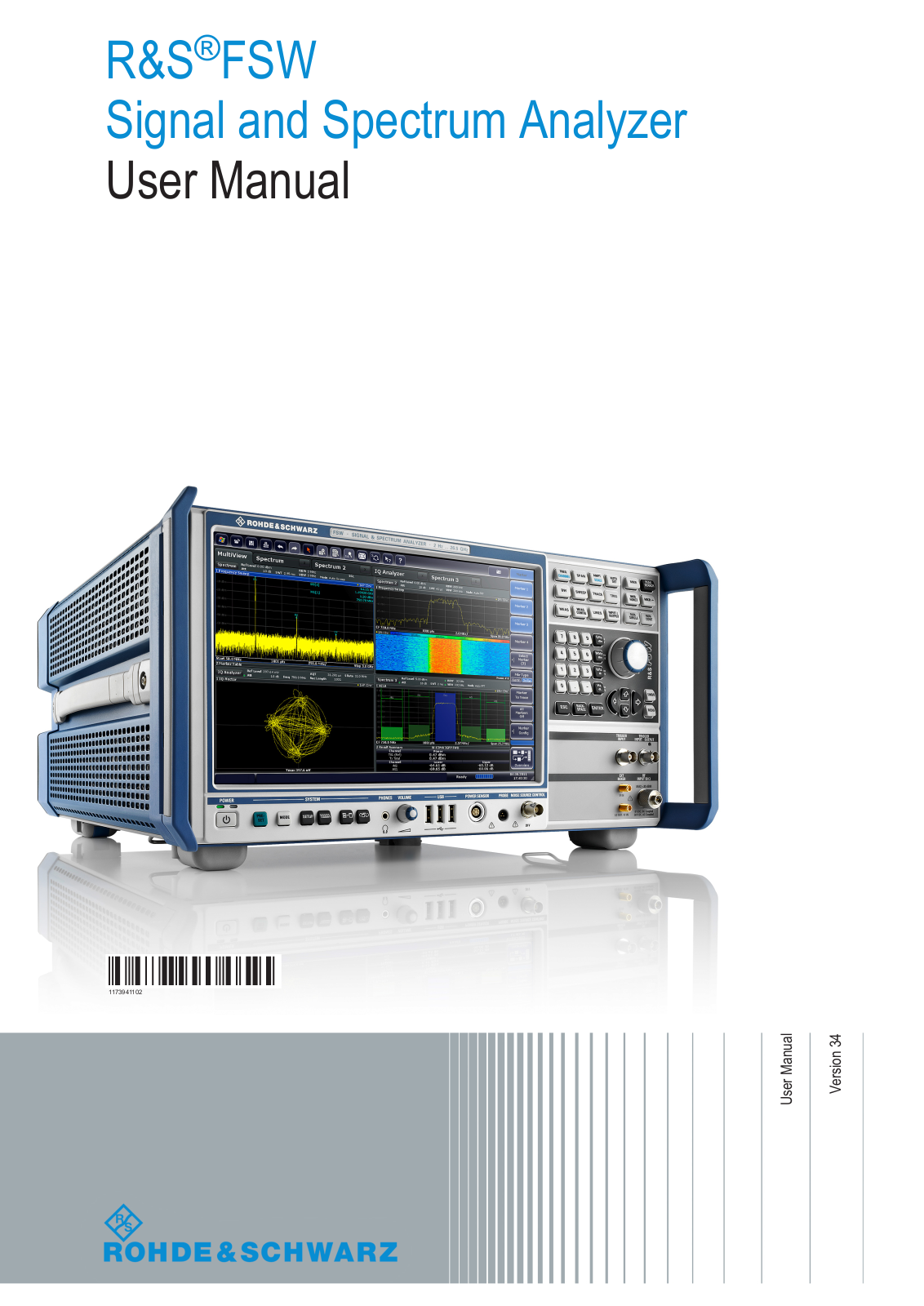 Rohde & Schwarz FSW User Manual