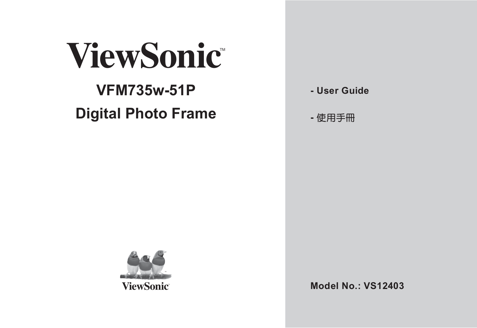 Viewsonic VFM735W-51P User Manual