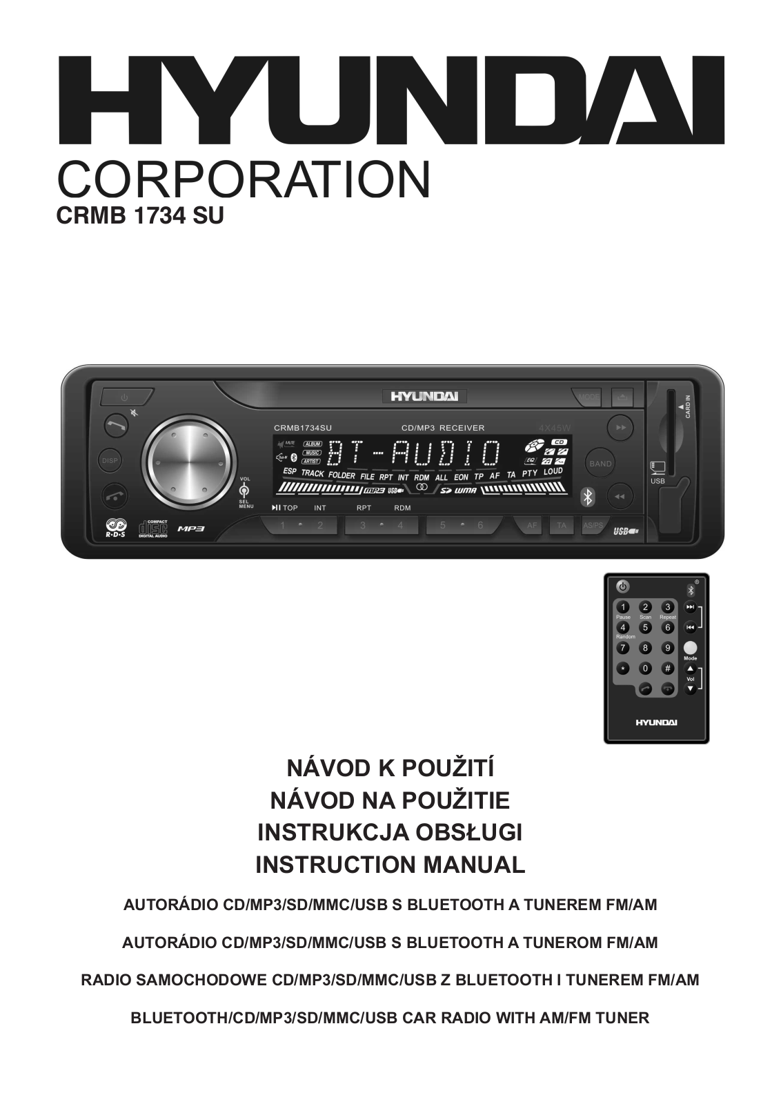 Hyundai CRMB1734SU User Manual