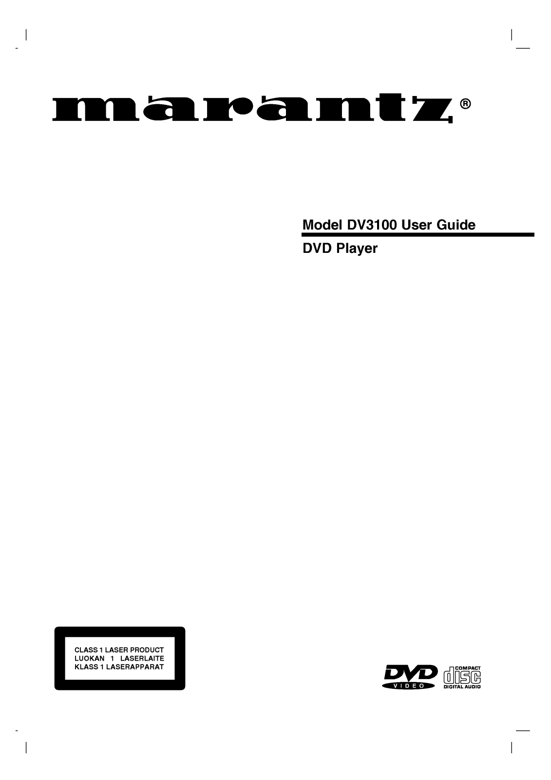 LG DV3100-N2B User Manual